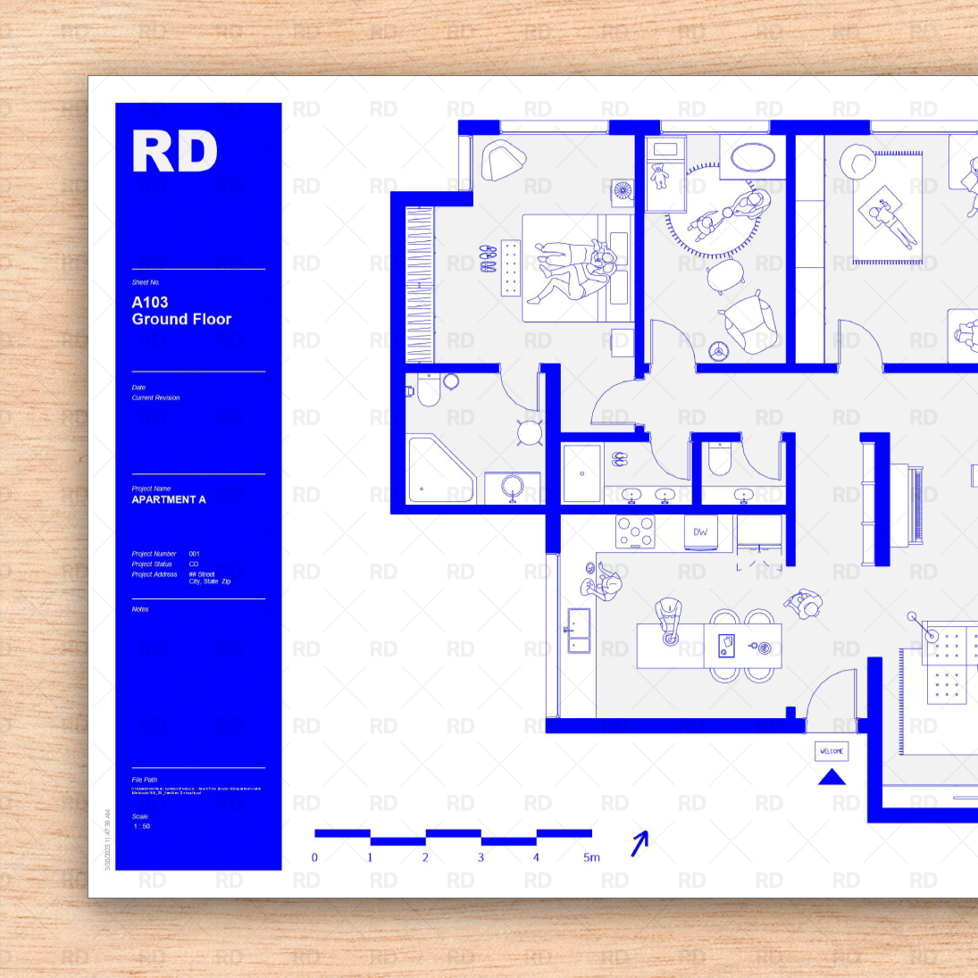 download revit title block