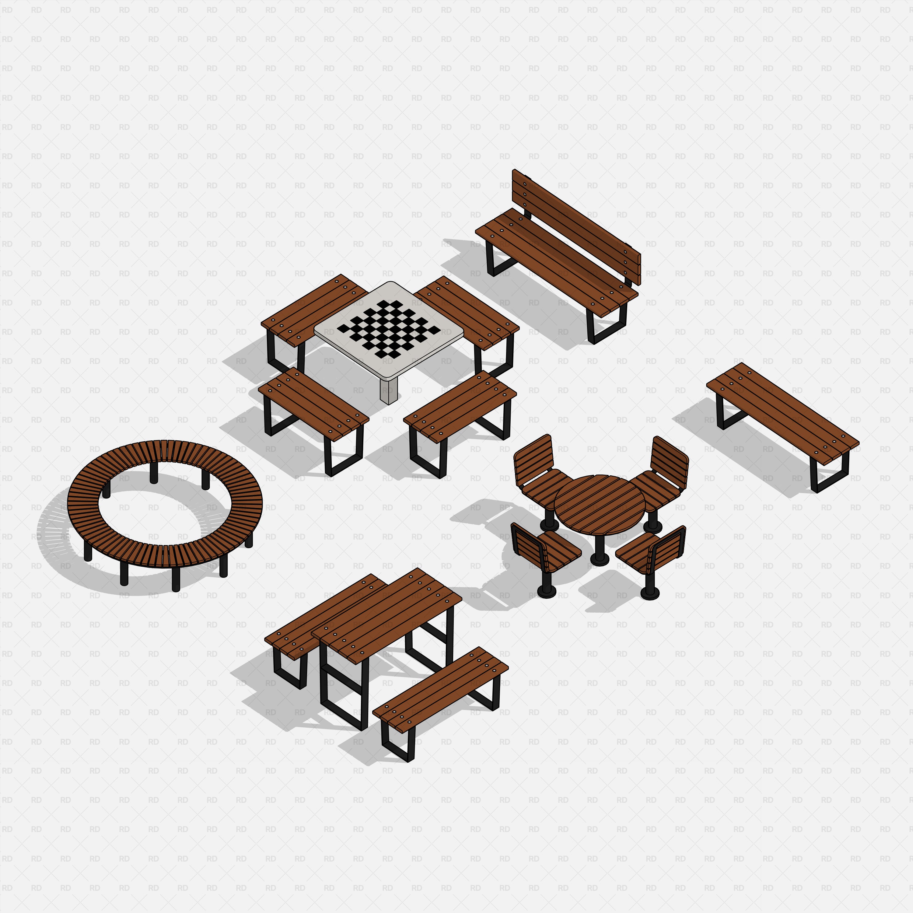 revit outdoor tables