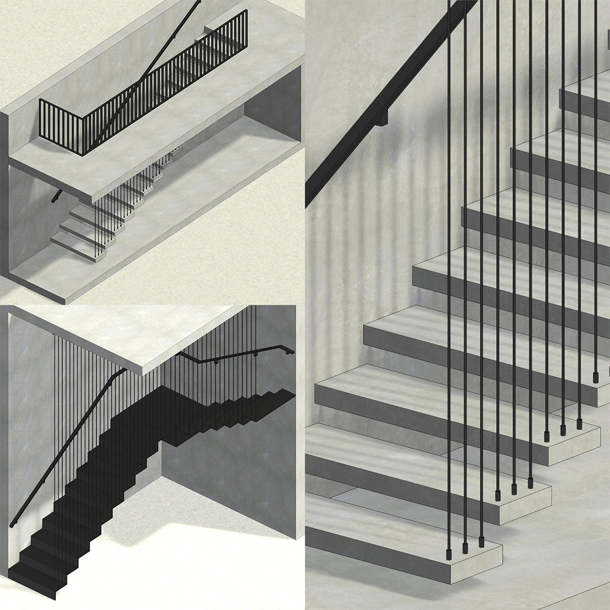 revit custom railing