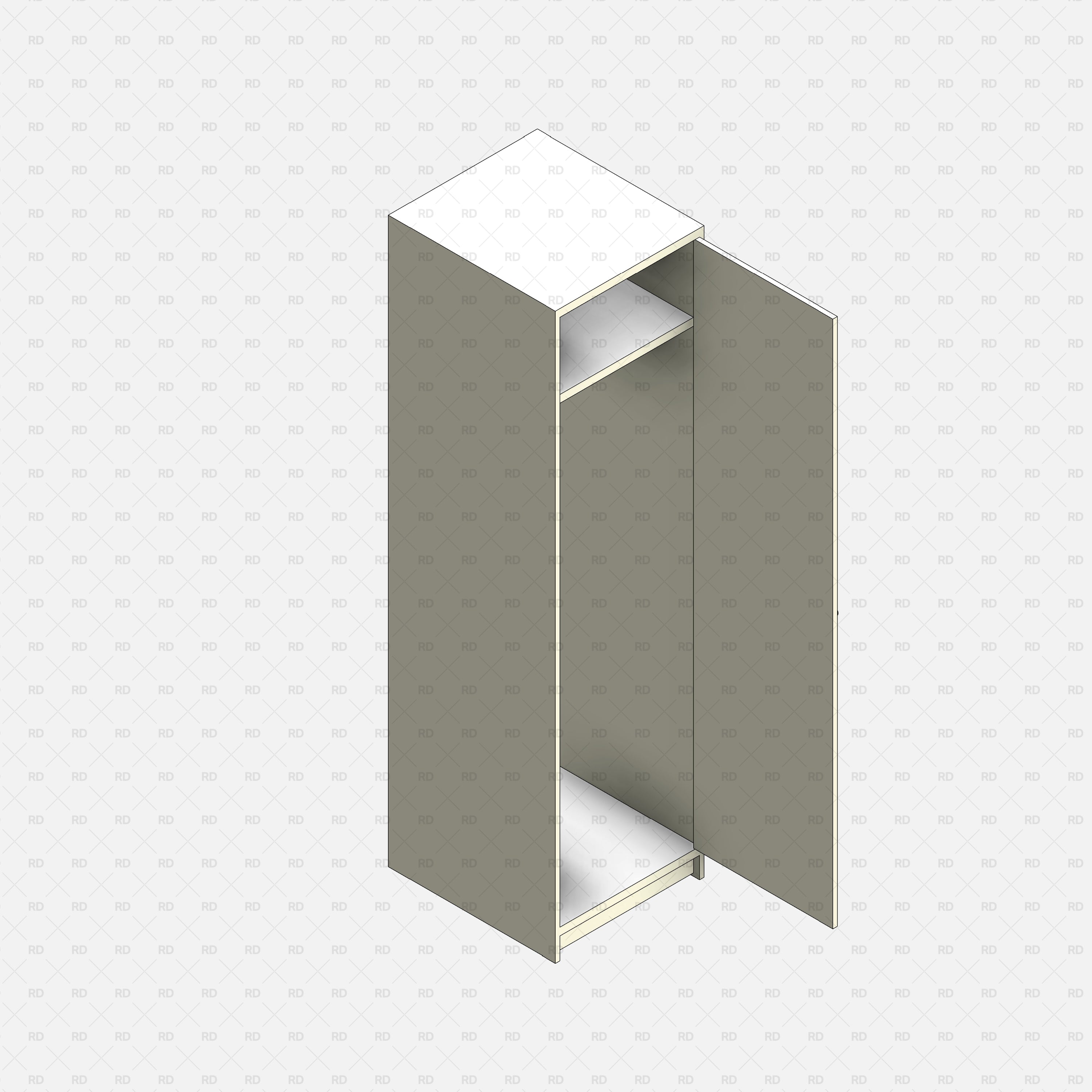 Revit Wardrobe family free download parametric