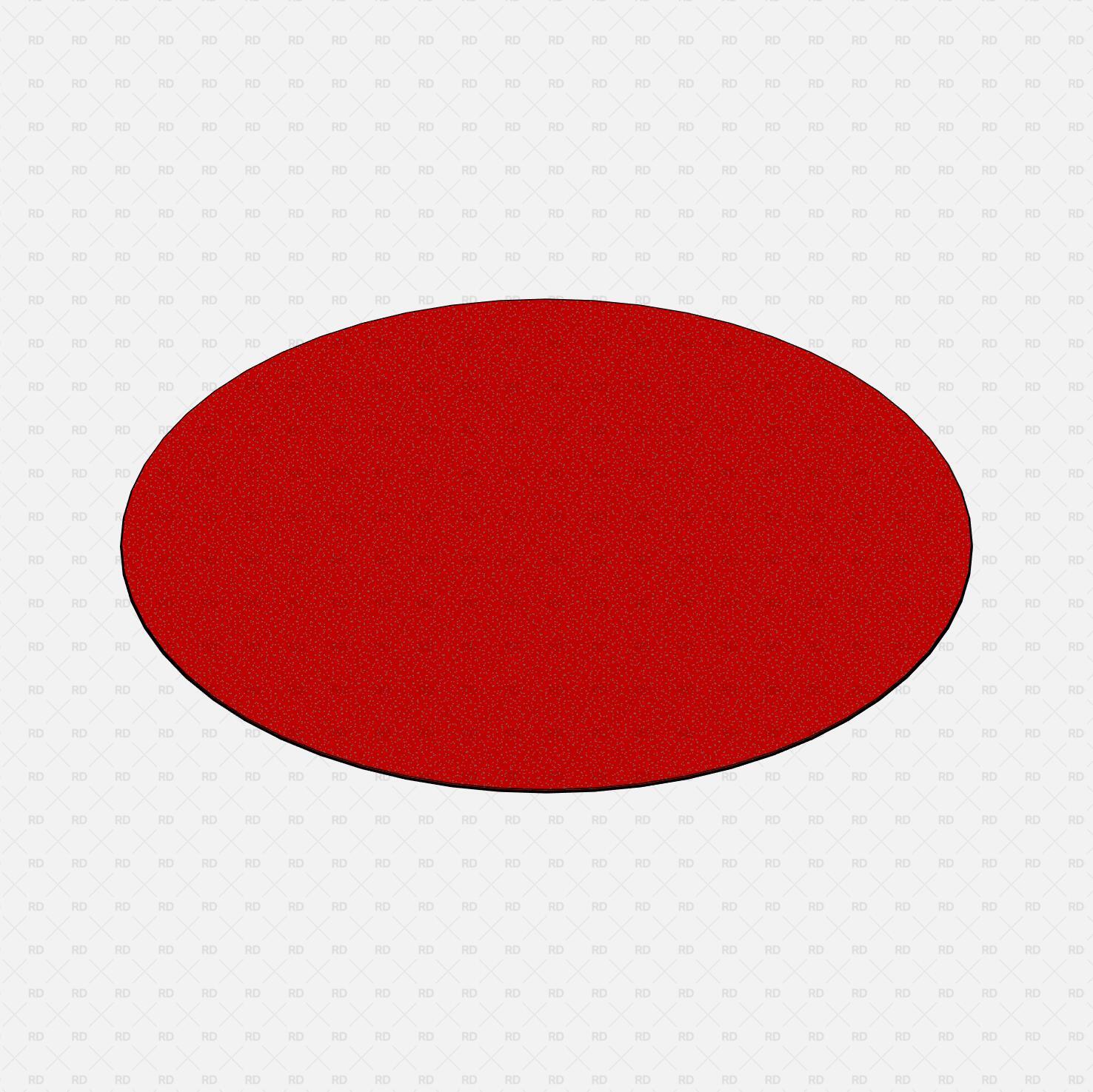 Revit Round Rug carpet download free family bim object 3d