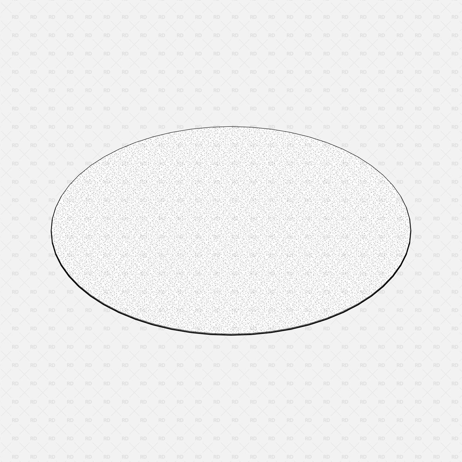 Revit Round Rug carpet download free family parametric