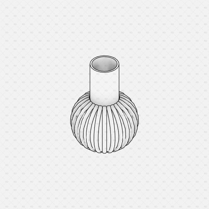 Revit Vase download free decor family
