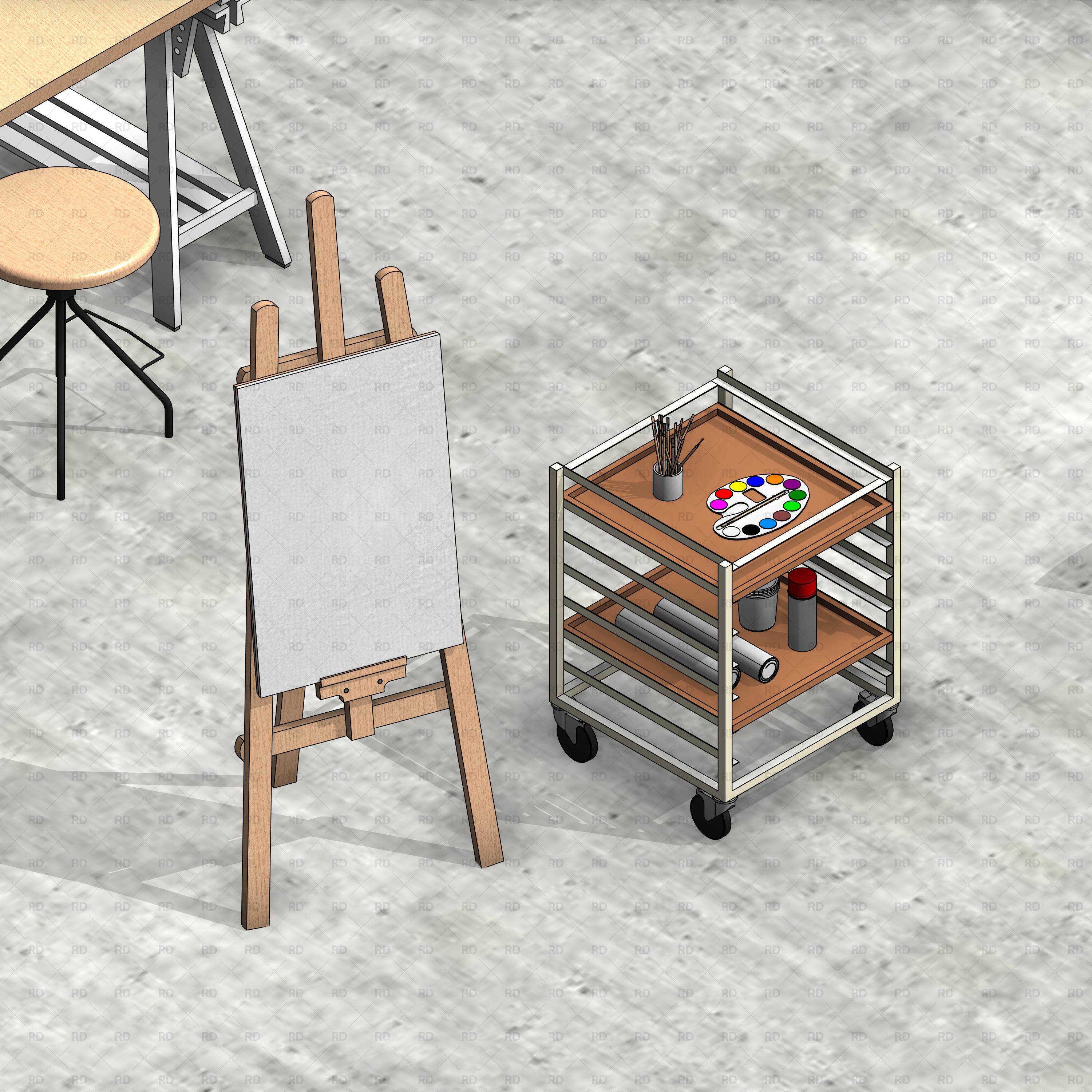 Art Studio Equipment and Tools - RD Studio