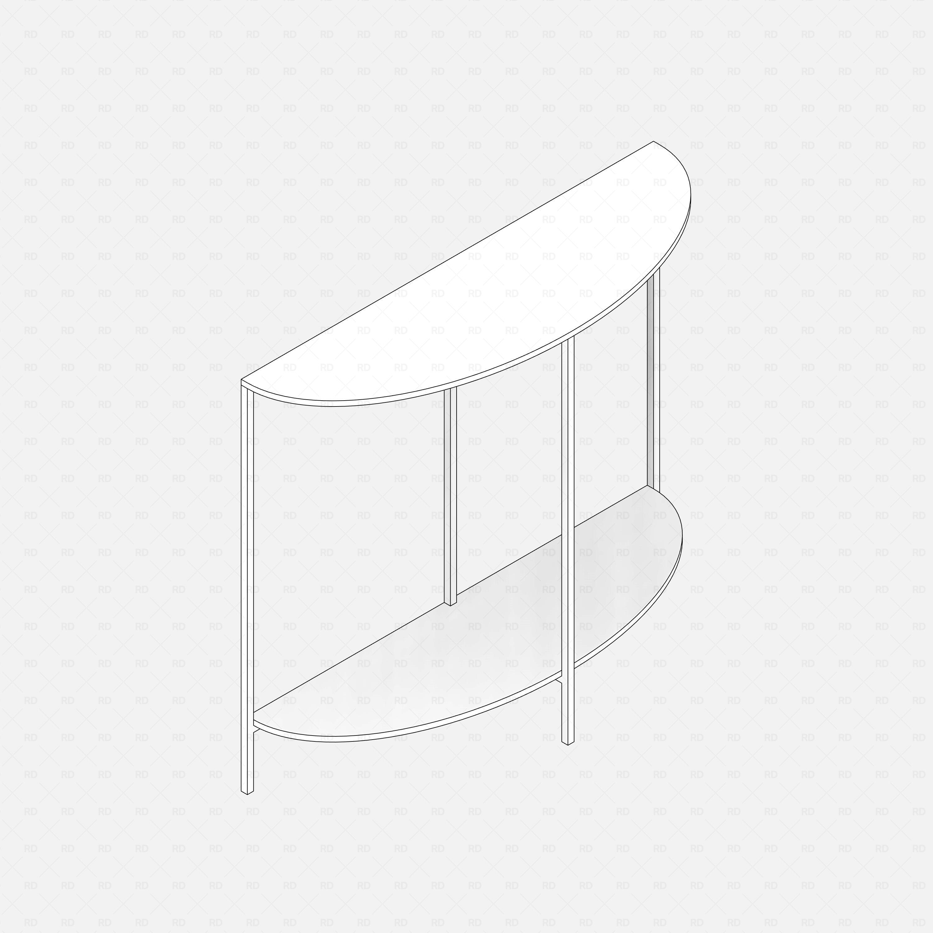 Revit Console Table 01