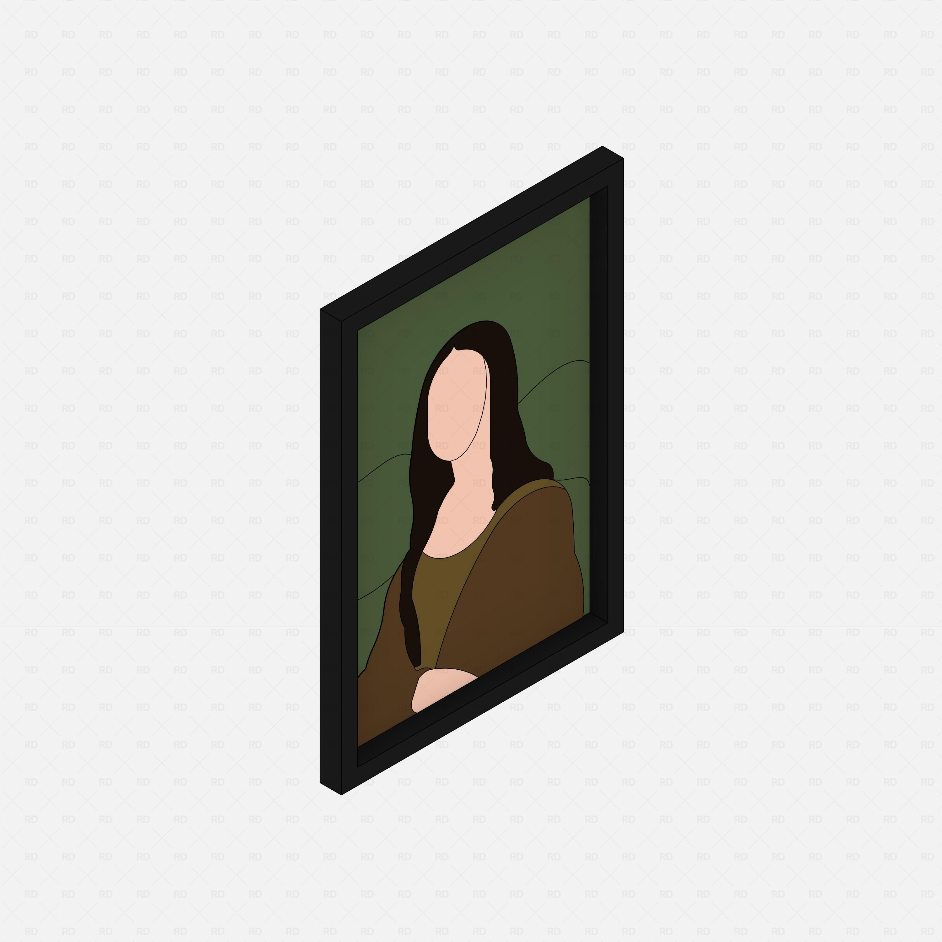 Revit Mona Lisa Painting Family