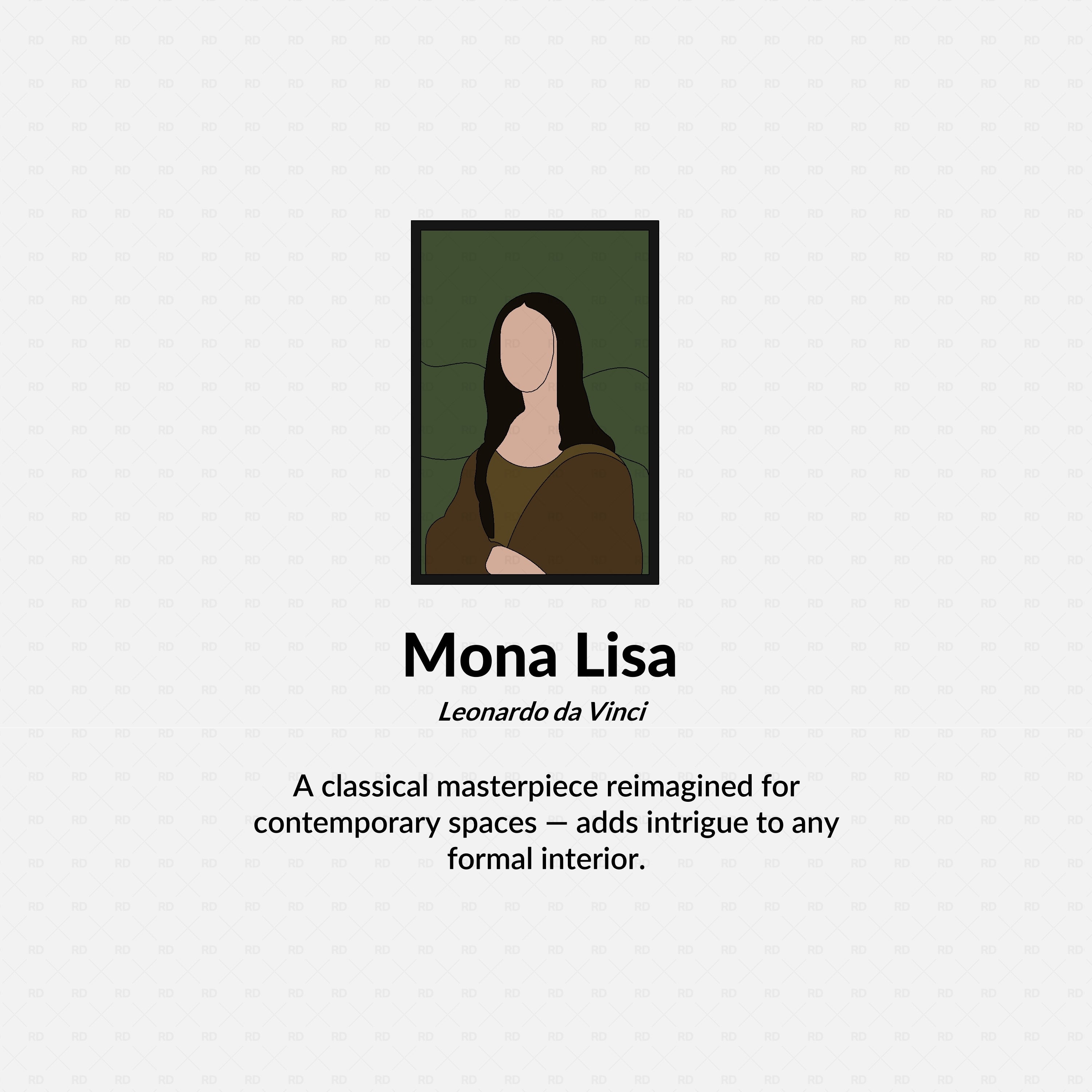 Revit Mona Lisa Painting Family