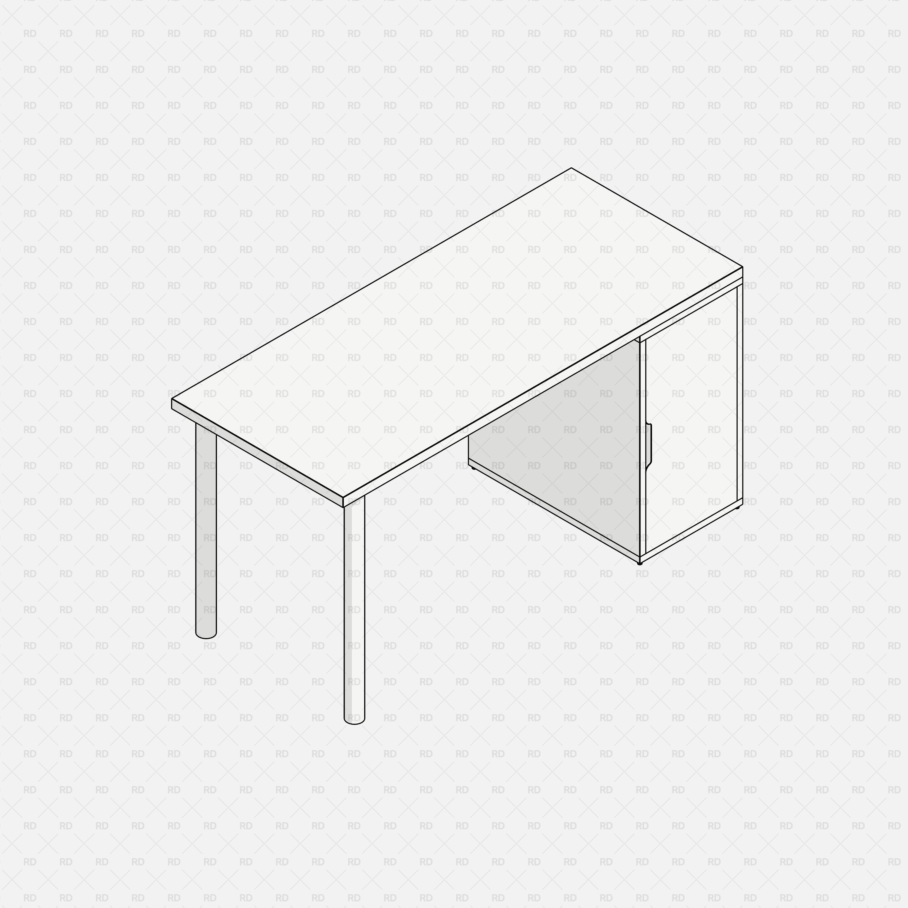 free revit ikea family desk BIM