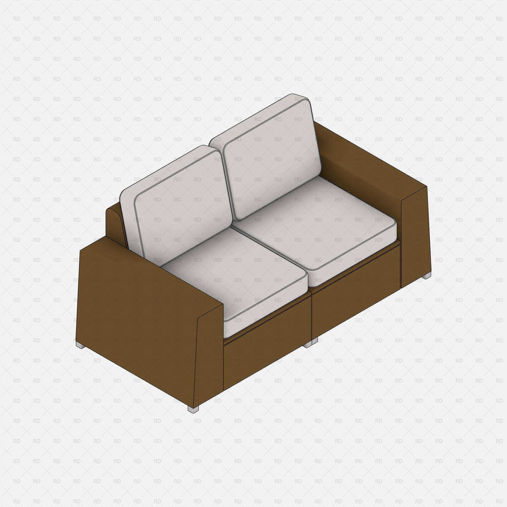 Free download Revit IKEA SOLLERÖN Sofa