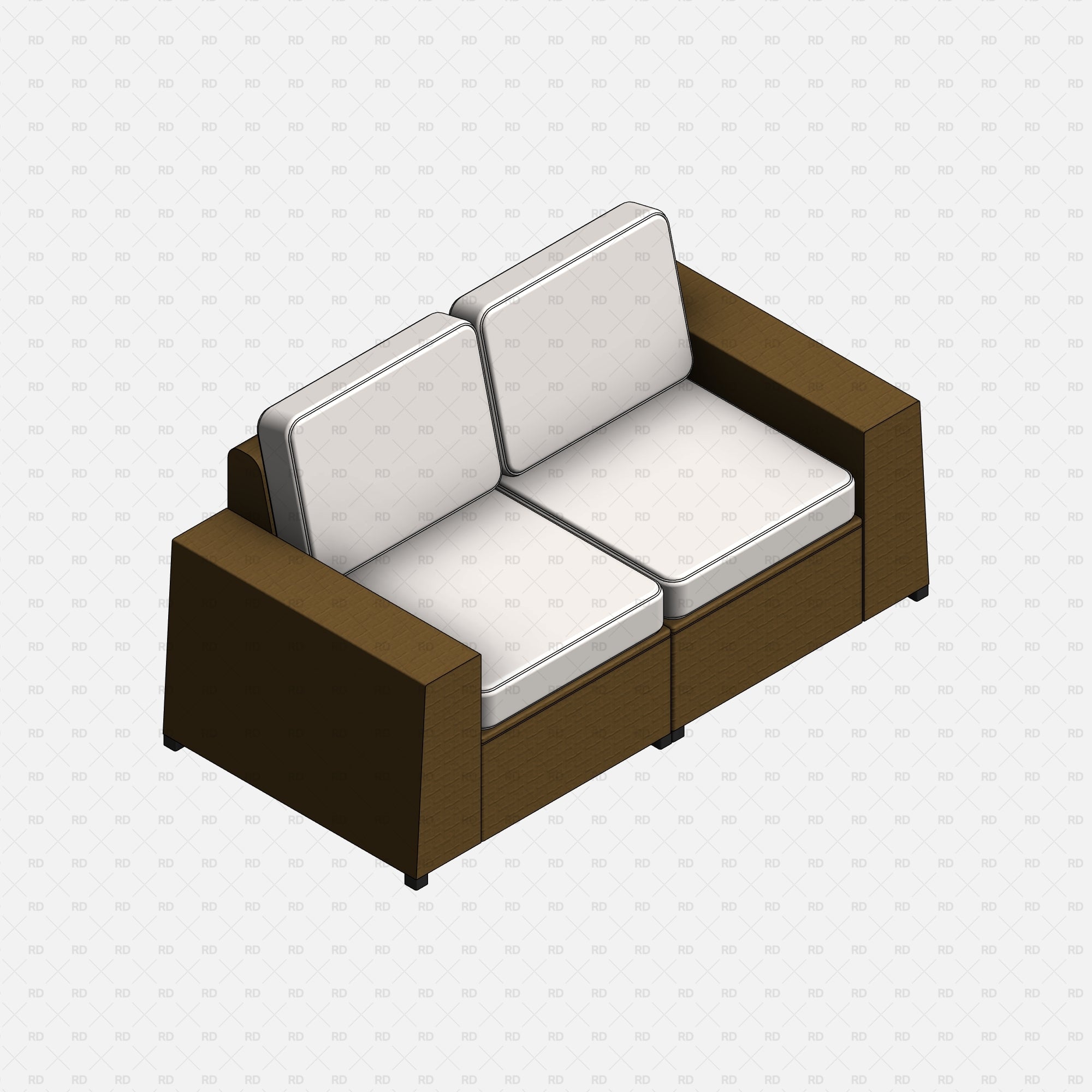 Free download Revit IKEA SOLLERÖN Sofa 3d bim object