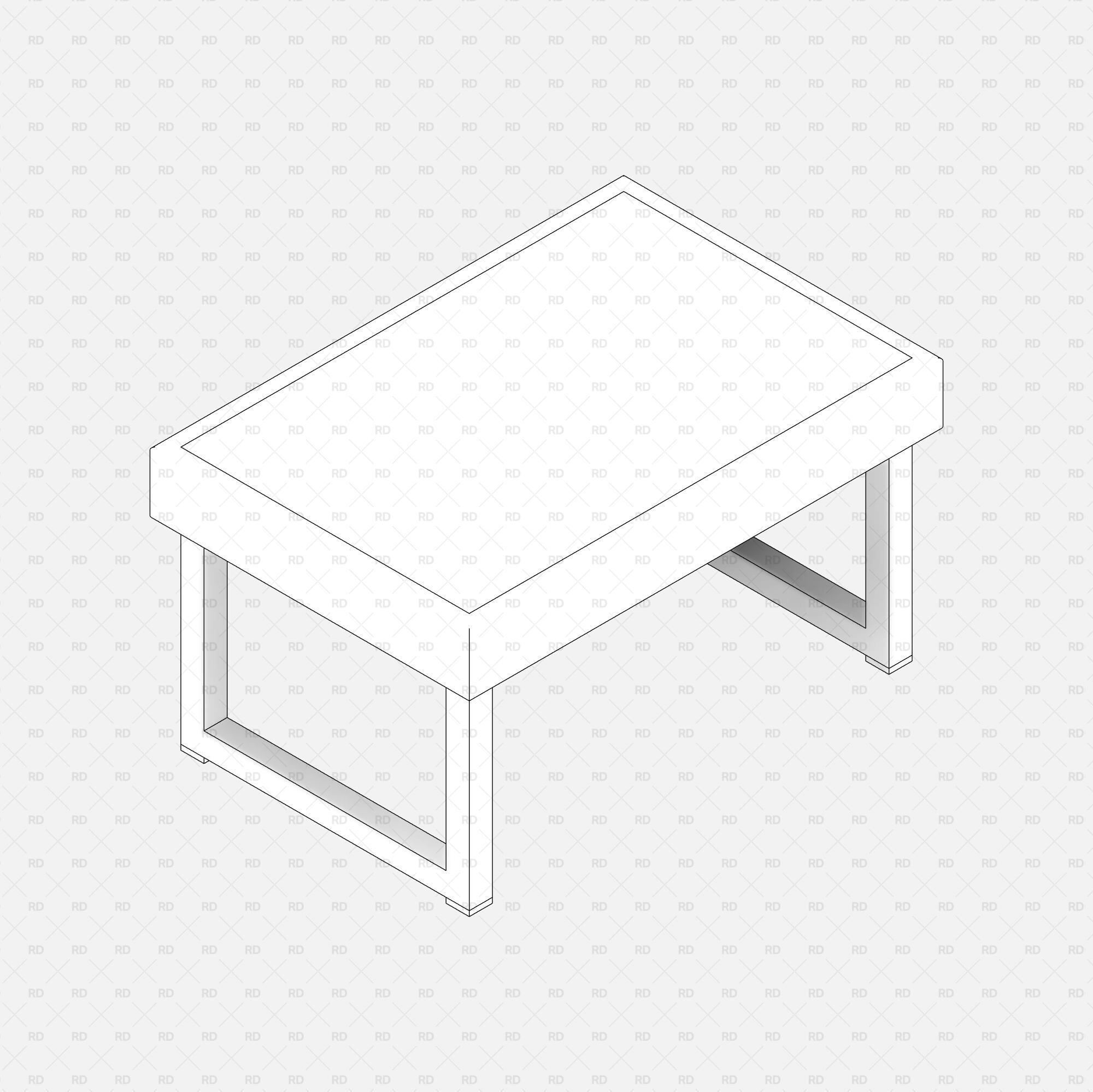 Free download IKEA SOLLERÖN Outdoor Coffee table Revit