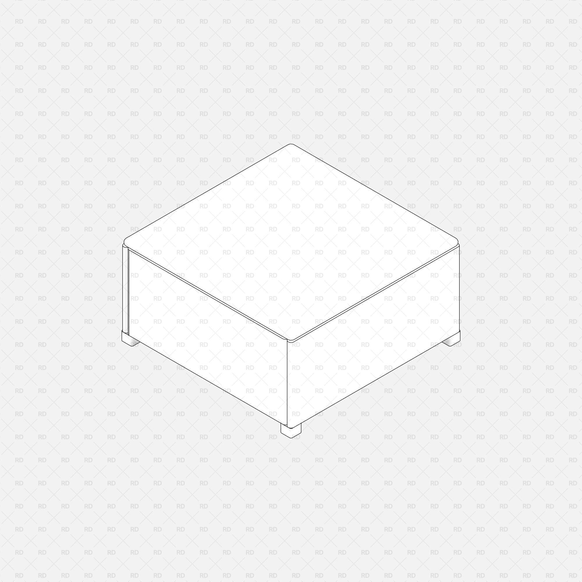 Free download Revit IKEA SOLLERÖN Outdoor Stool