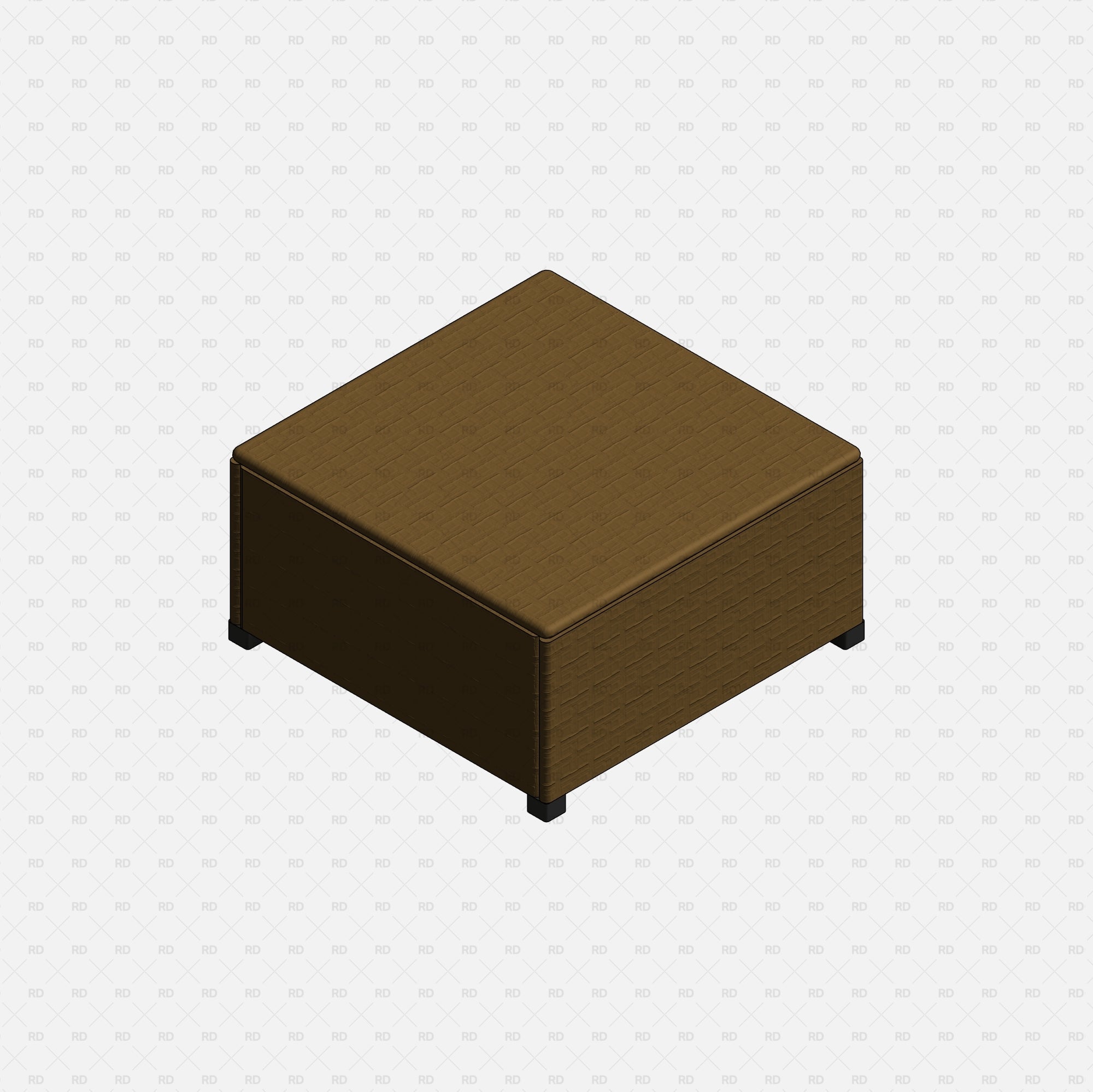 Free download Revit IKEA SOLLERÖN Outdoor Stool
