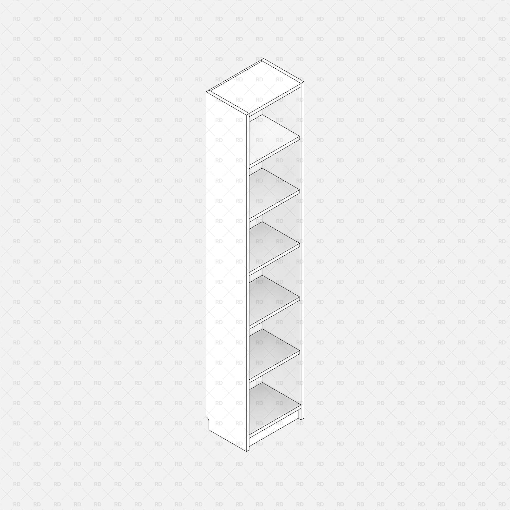 free download revit ikea billy bookcase