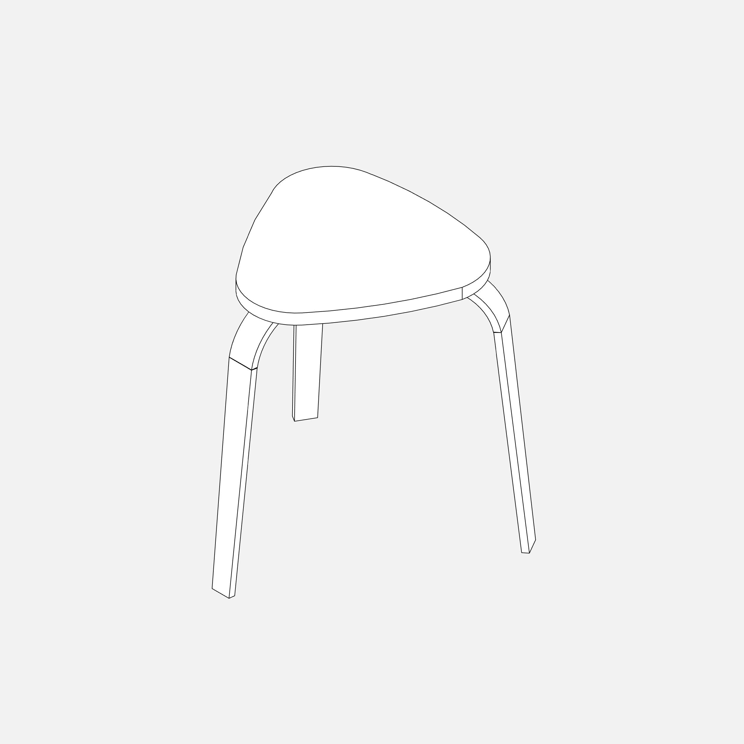 IKEA KYRRE Stool revit family