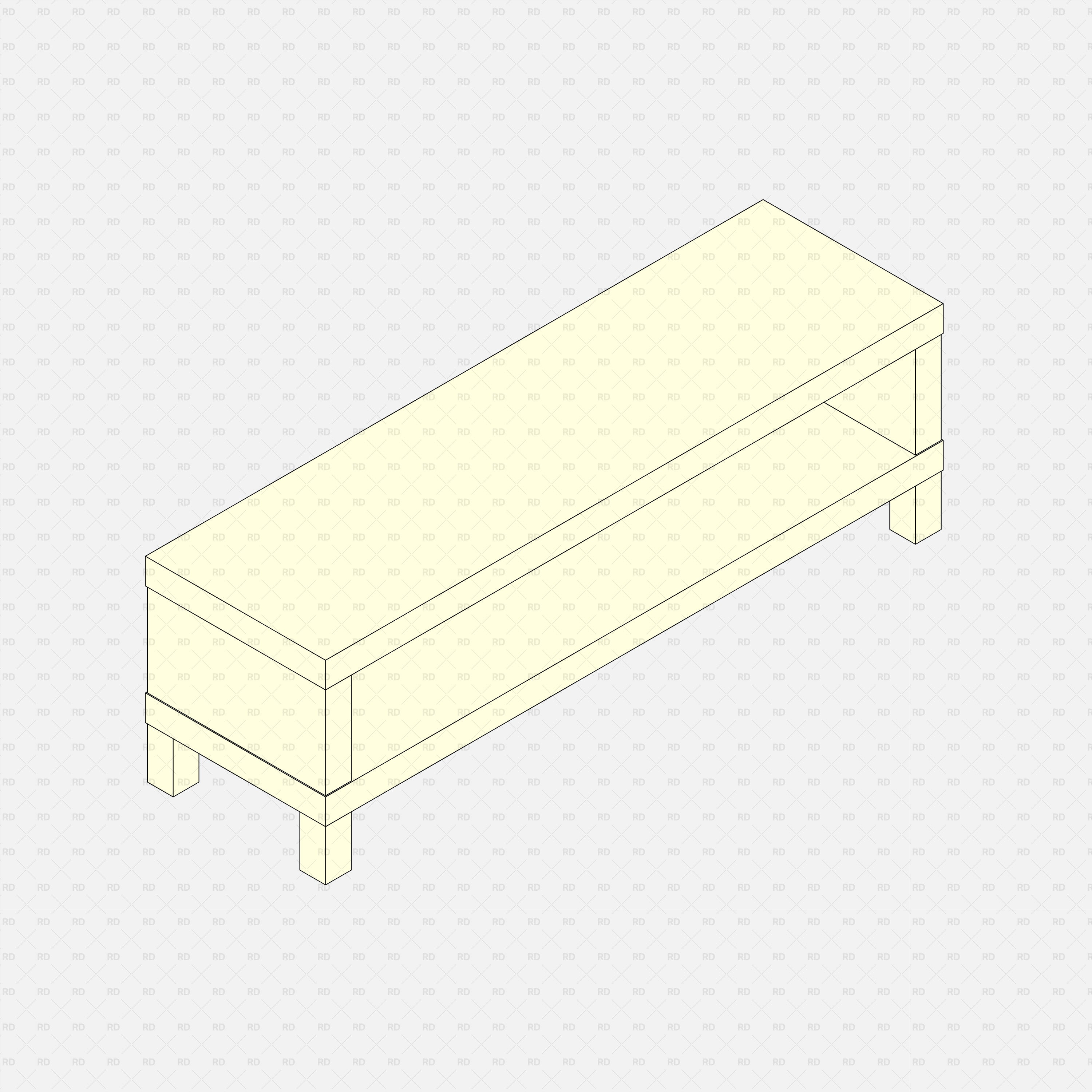 download ikea revit lack TV Bench