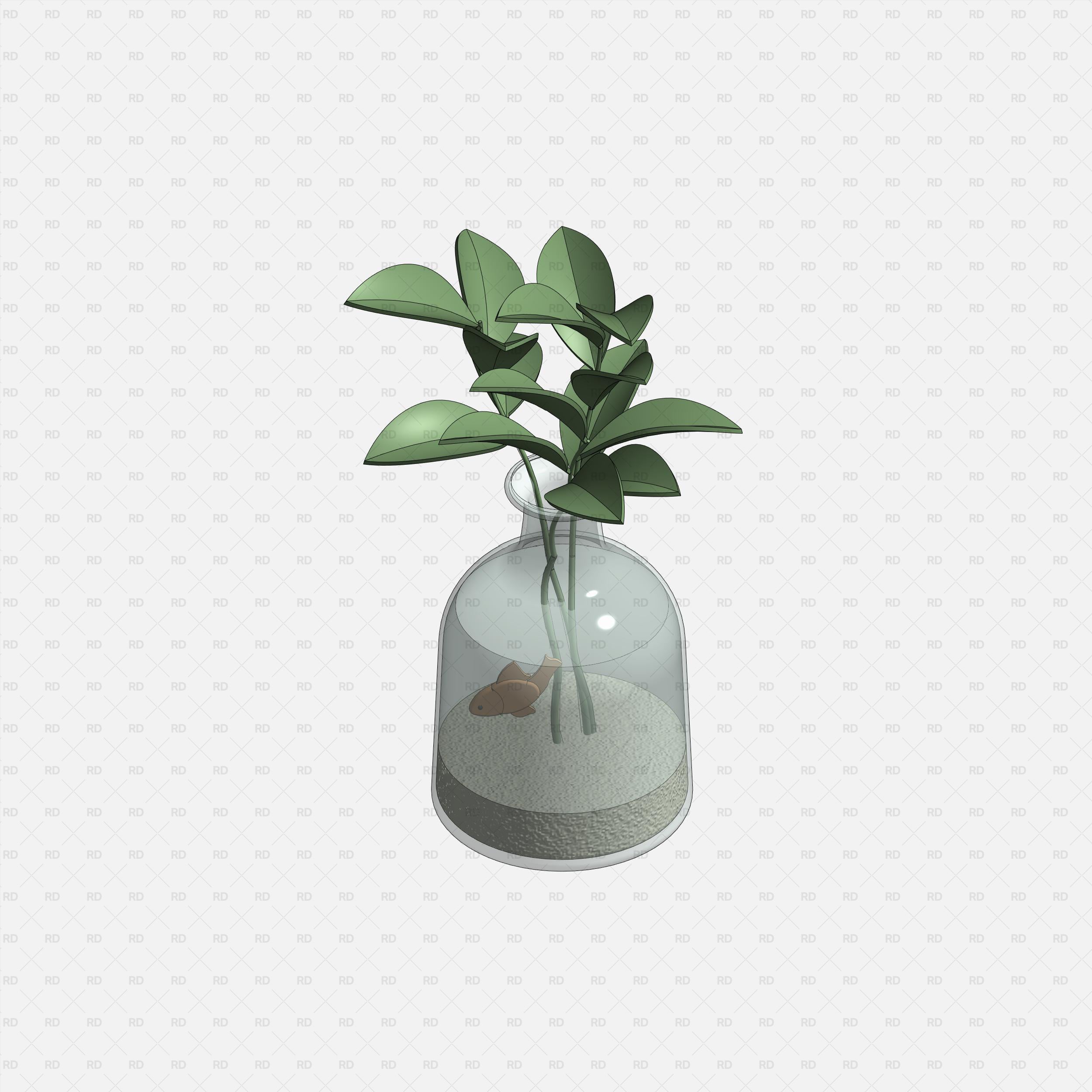 revit plant and fish