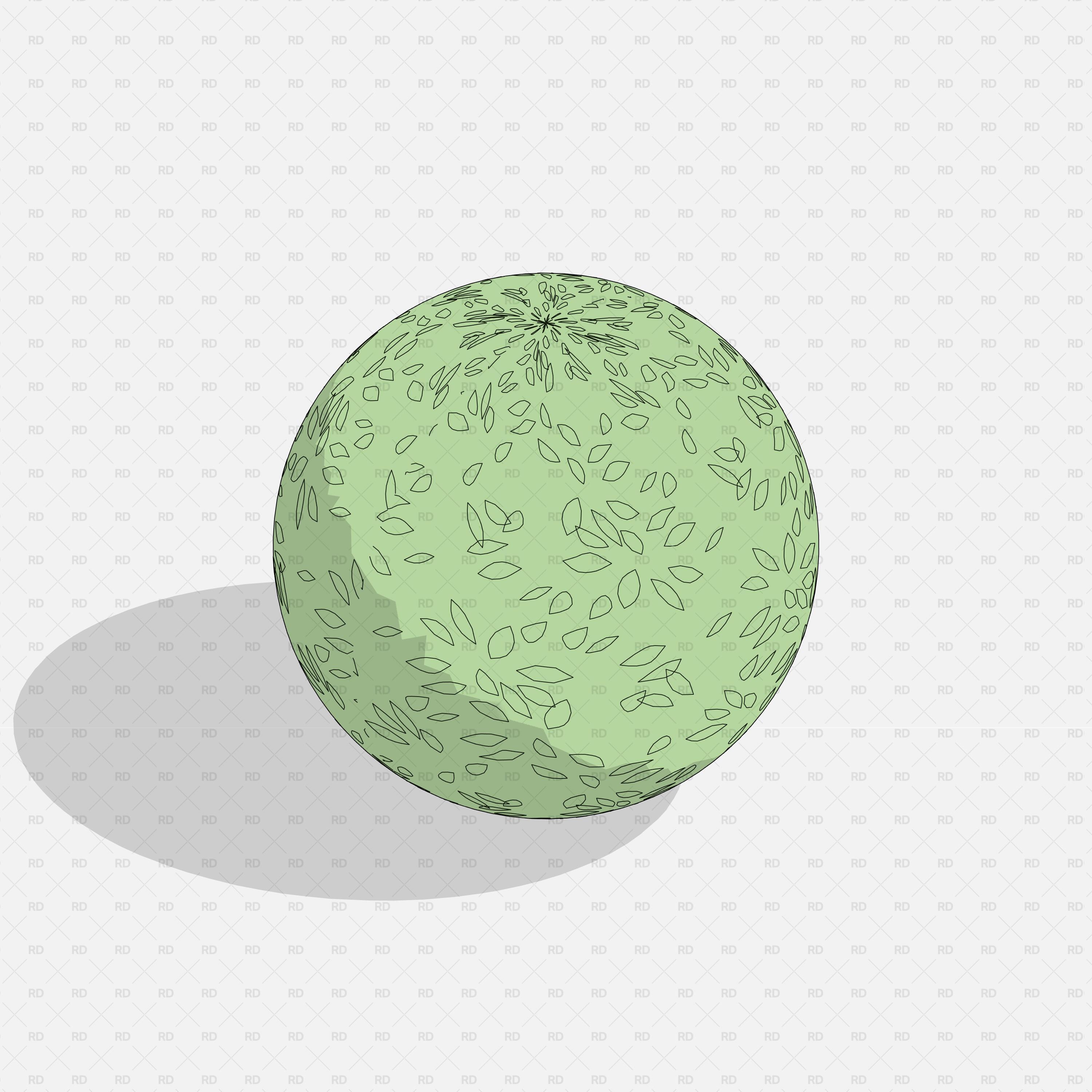 Revit Blob Hedge Shrub (Planting Families)