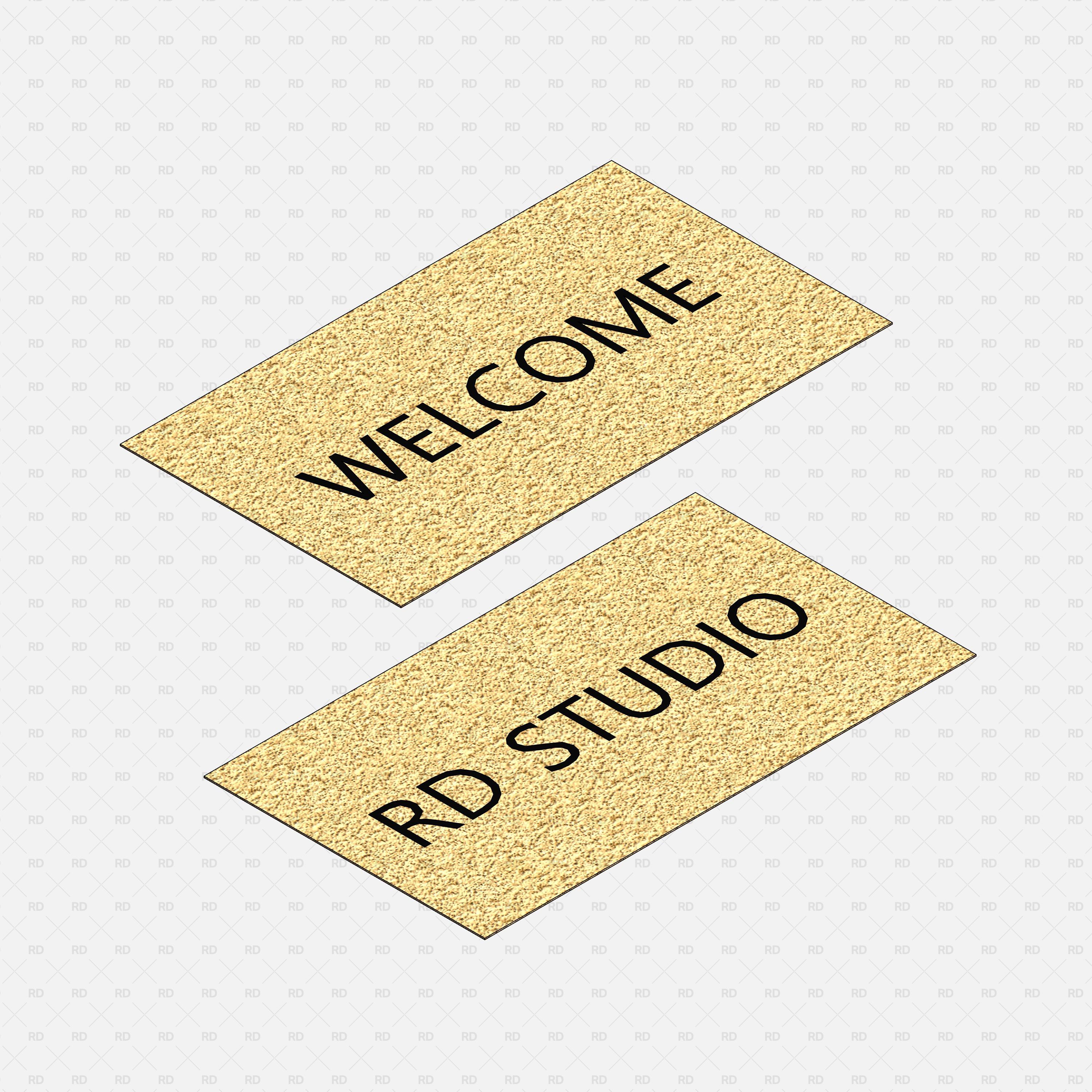 revit door mat family