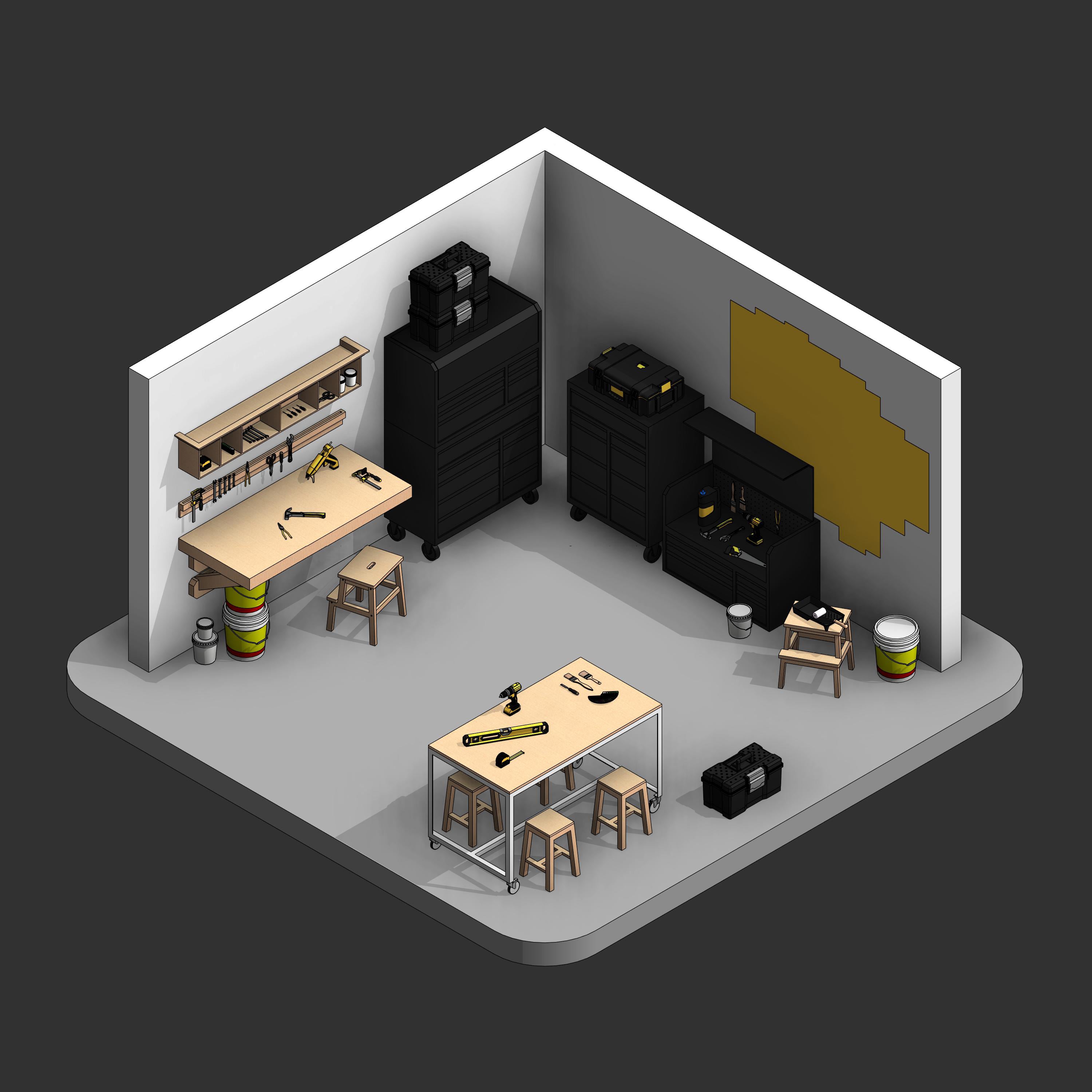 Revit Garage and Workshop