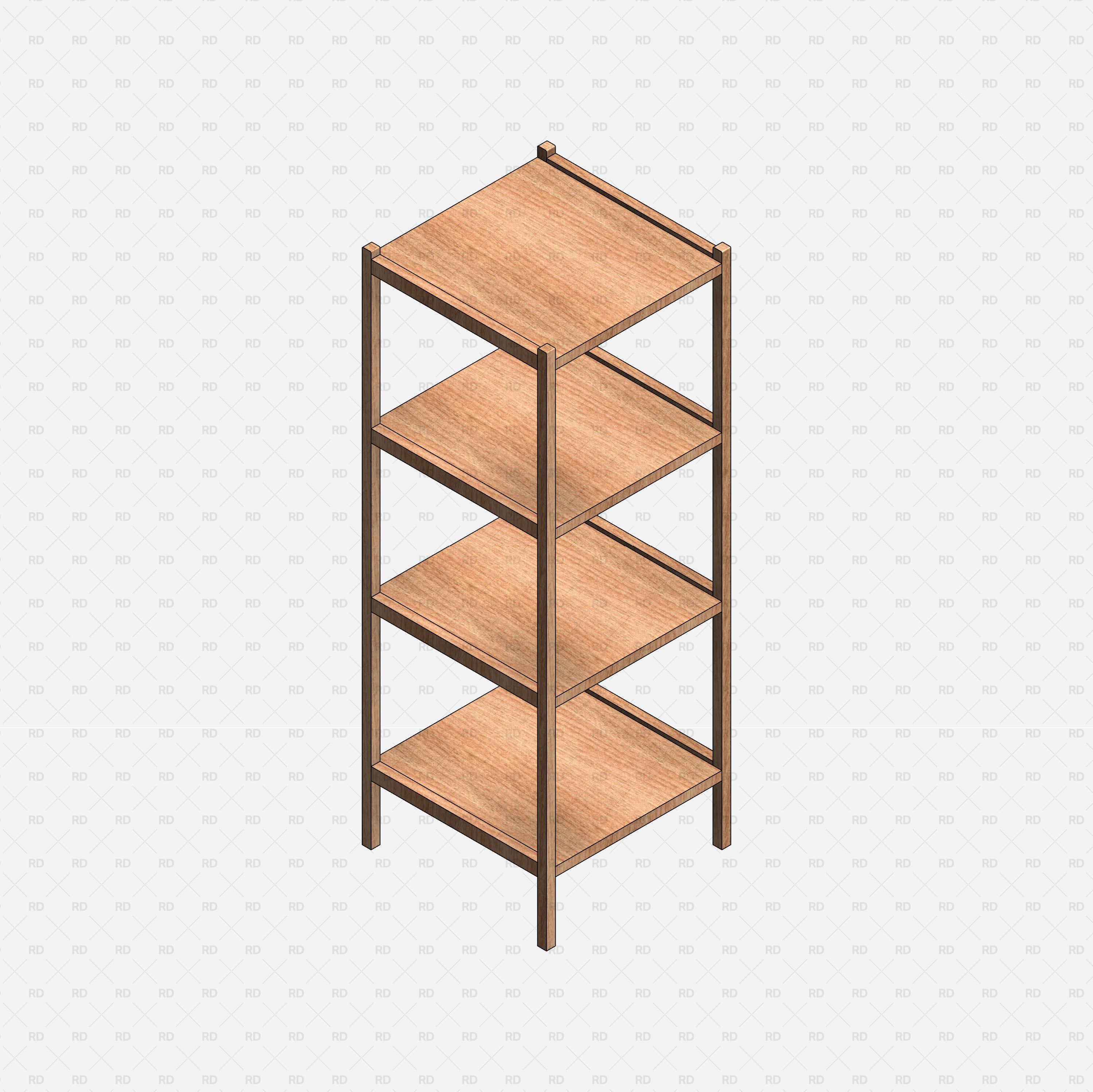 Revit IKEA RAGRUND Shelving Unit