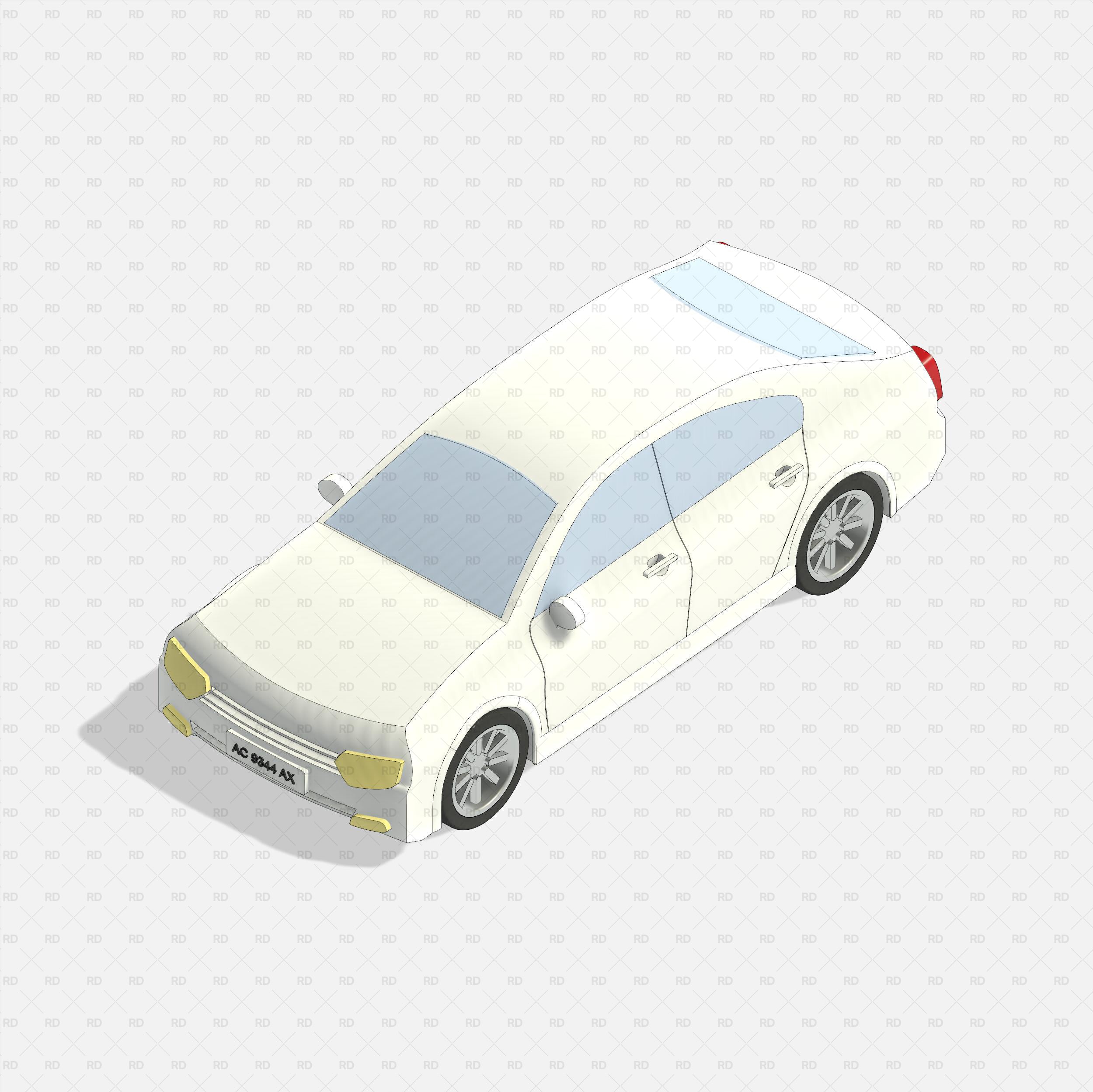 Download revit car 3d family