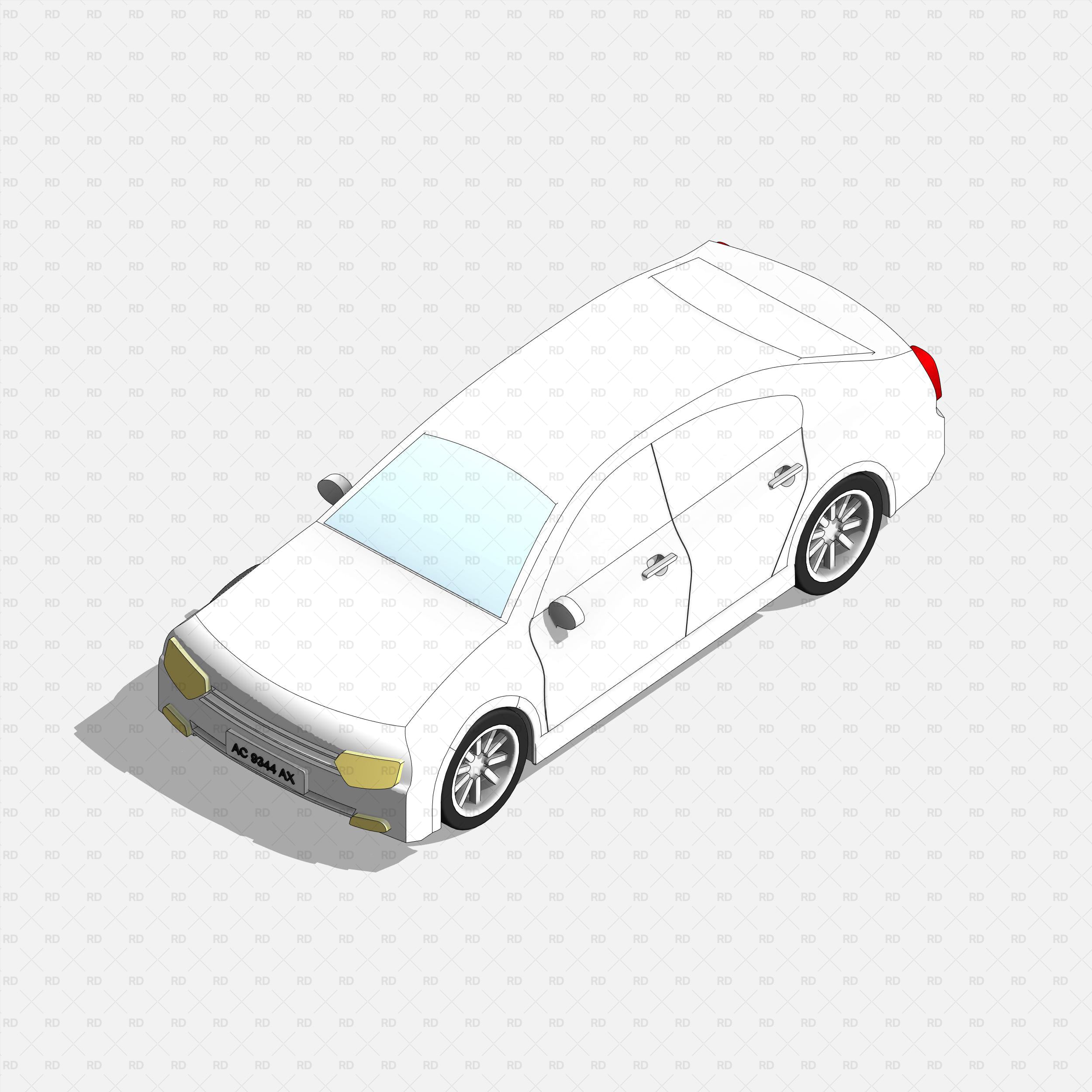 download revit car