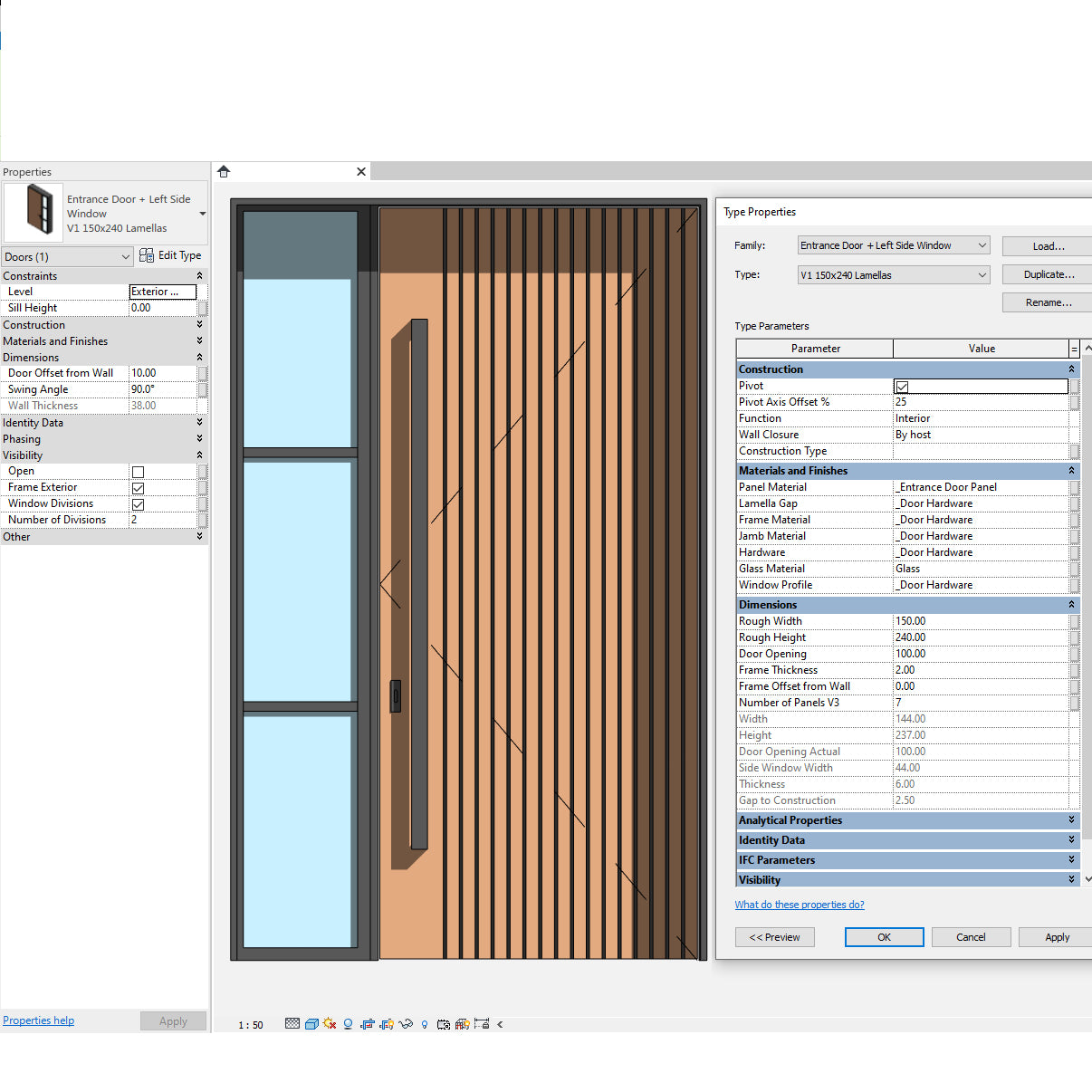 revit door family download