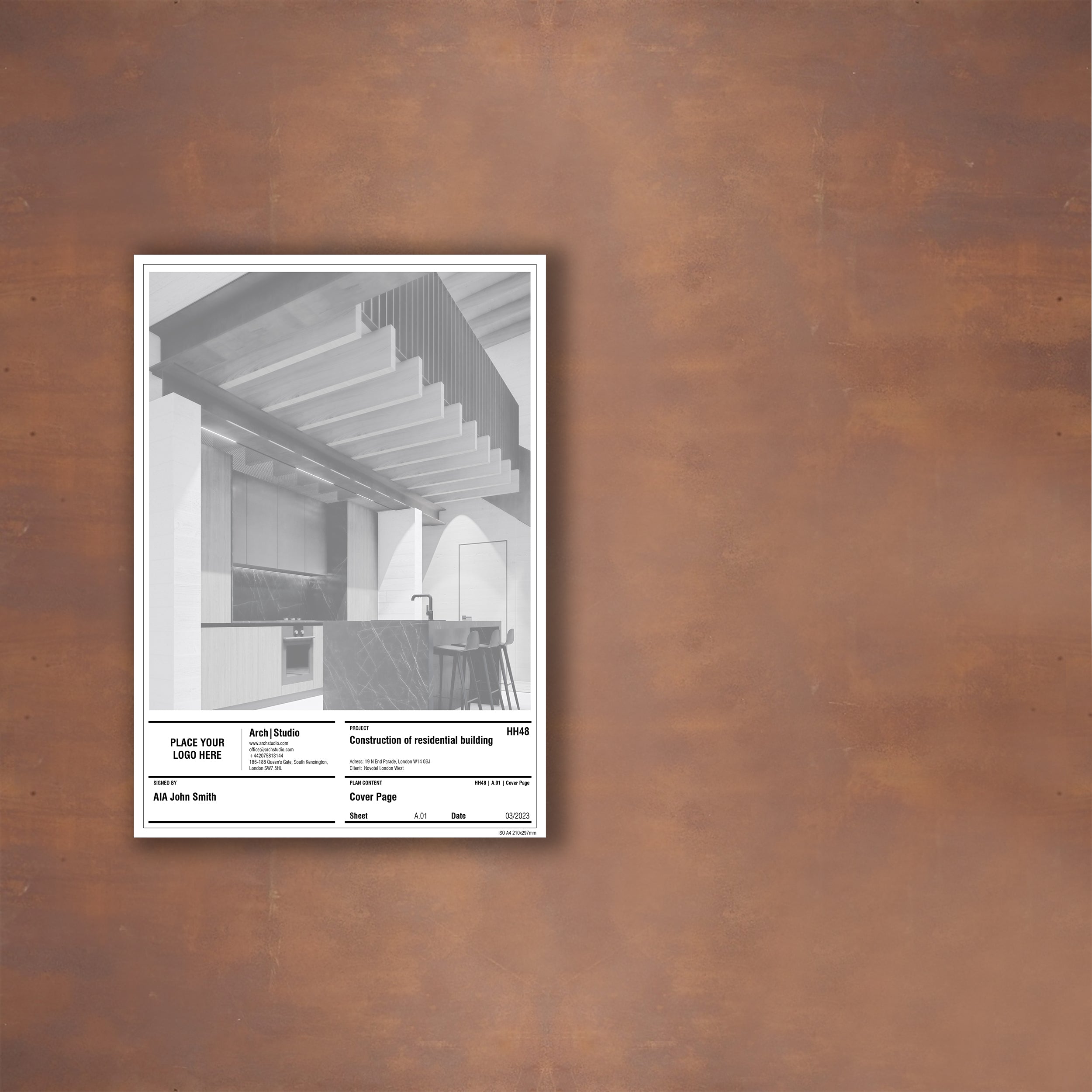 download revit title block