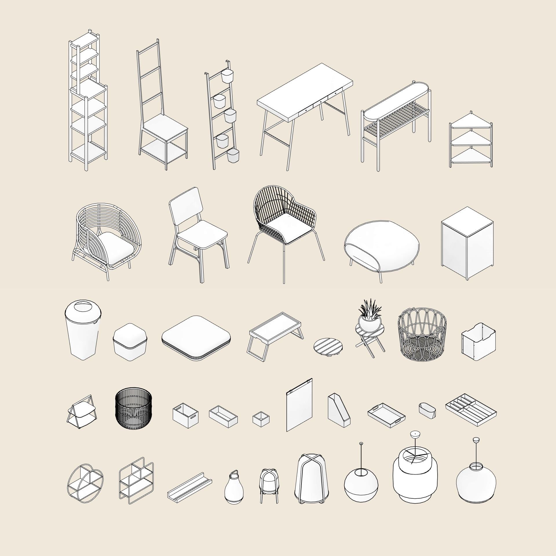 revit families ikea