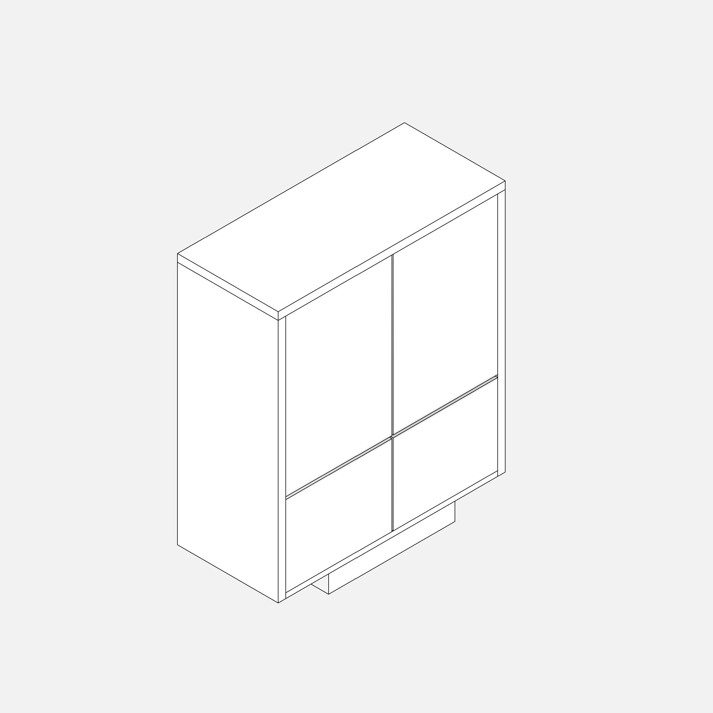 IKEA STOCKHOLM Cabinet revit