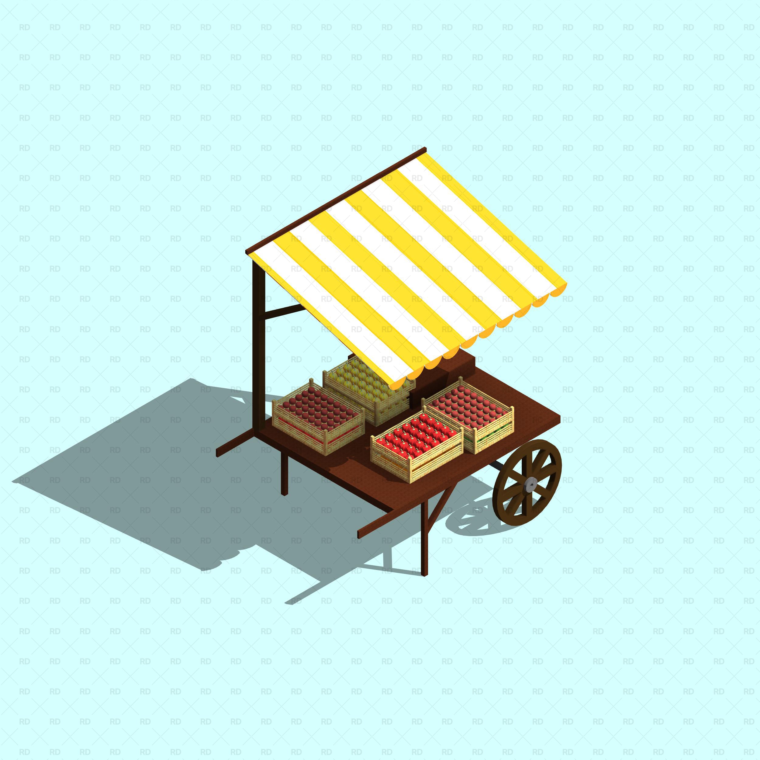 Download Revit Market Stalls