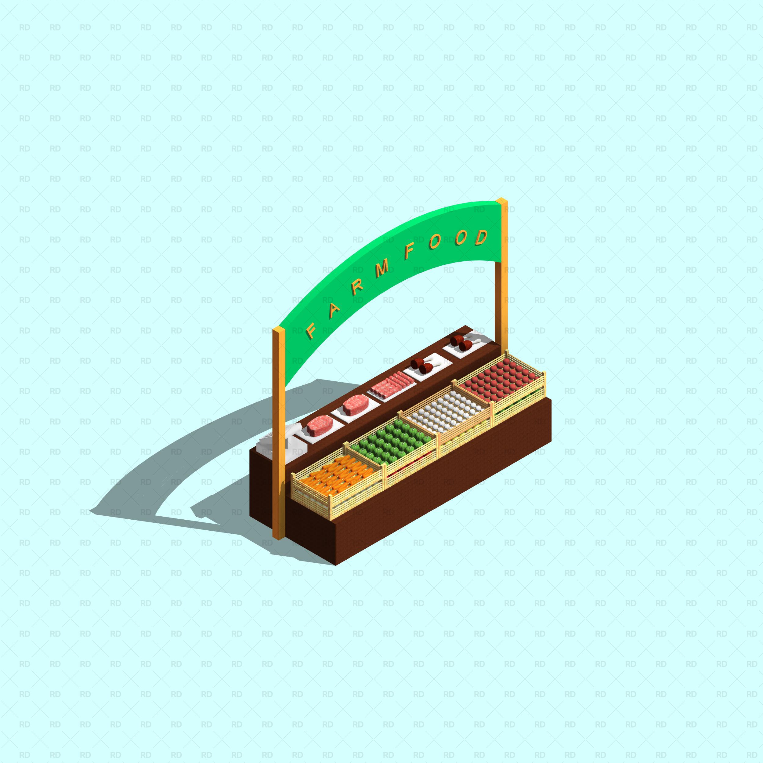 Download Revit Market Stalls