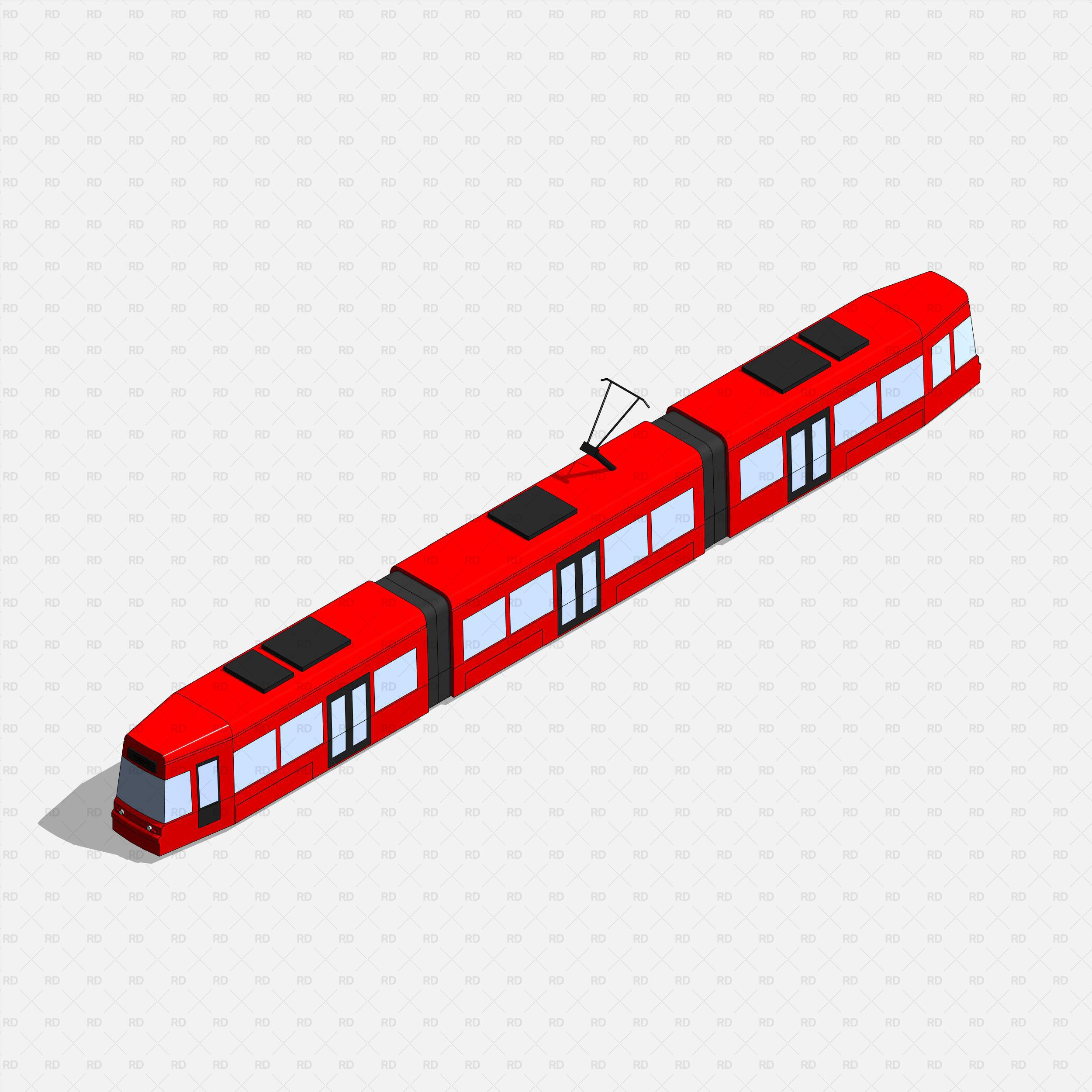 Revit Parametric City Tram