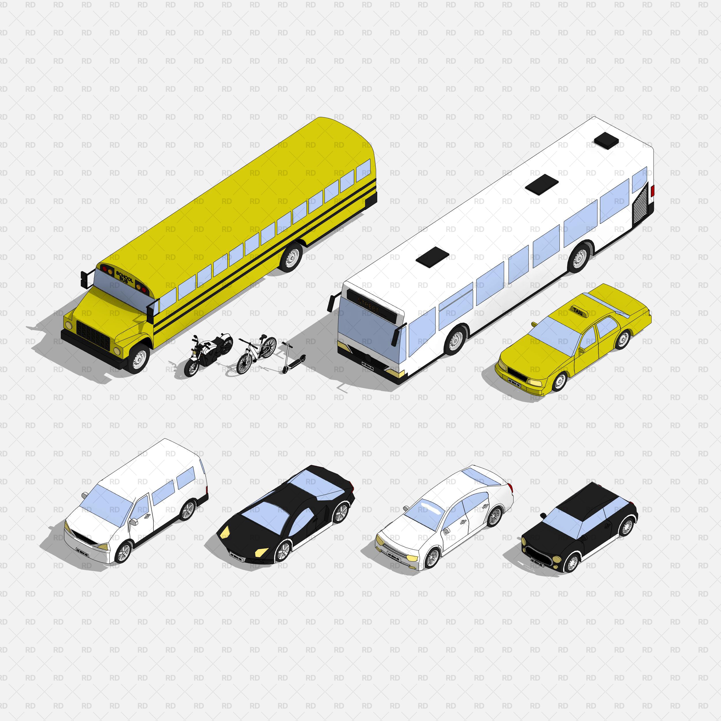 revit vehicles