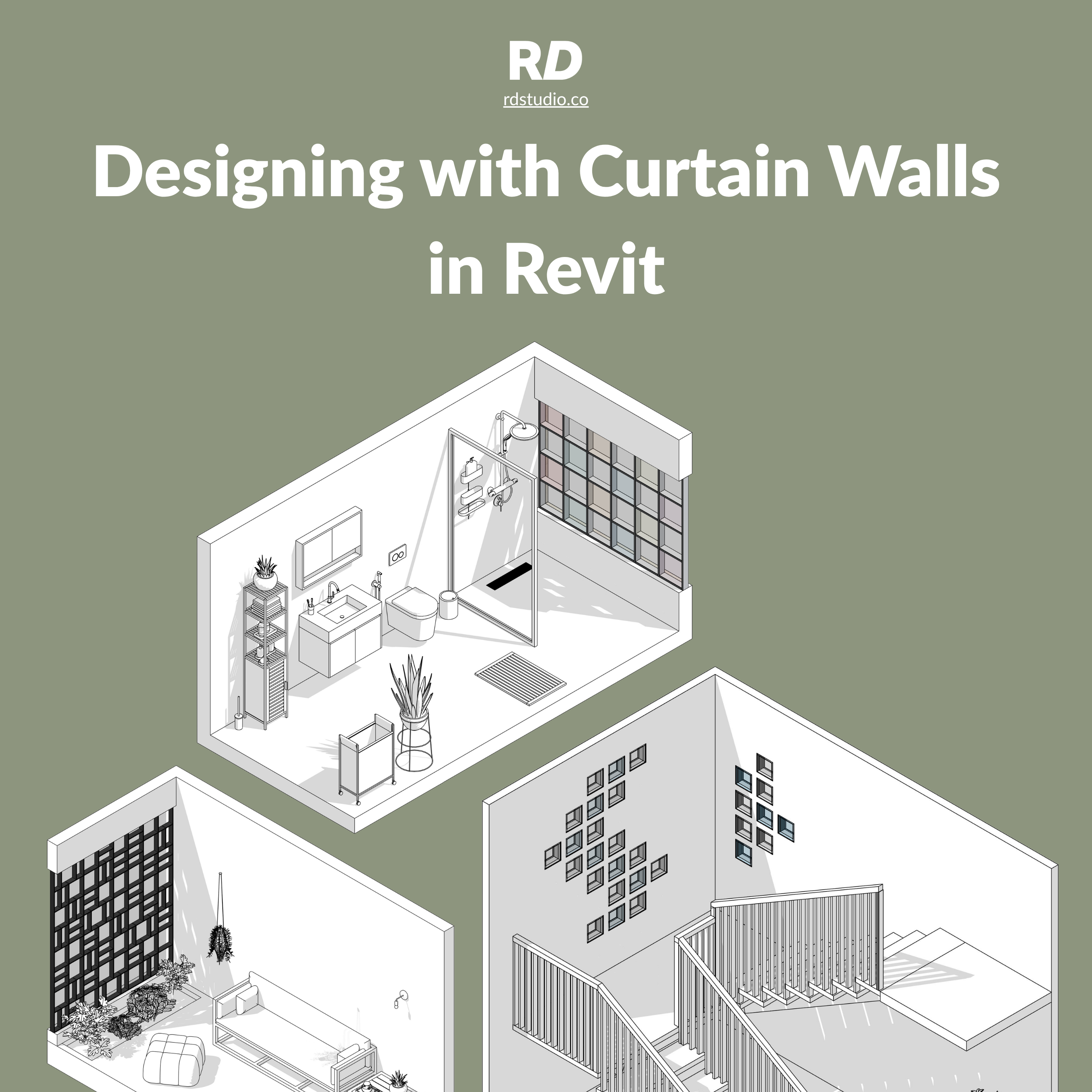 Vector Structural Systems Designing with Glass Blocks: Custom Grids & Color Patterns in Revit