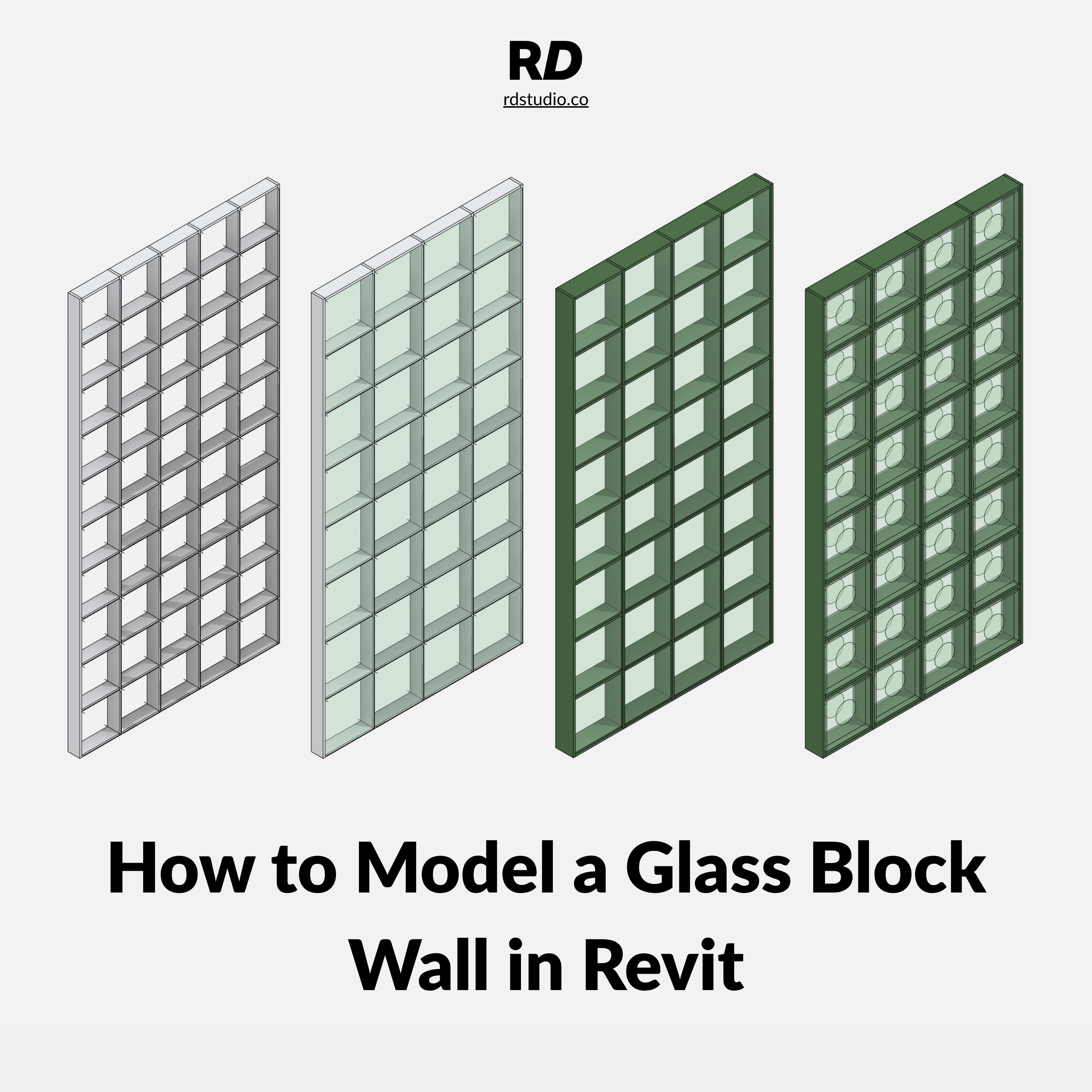 How to Model a Glass Block Wall in Revit