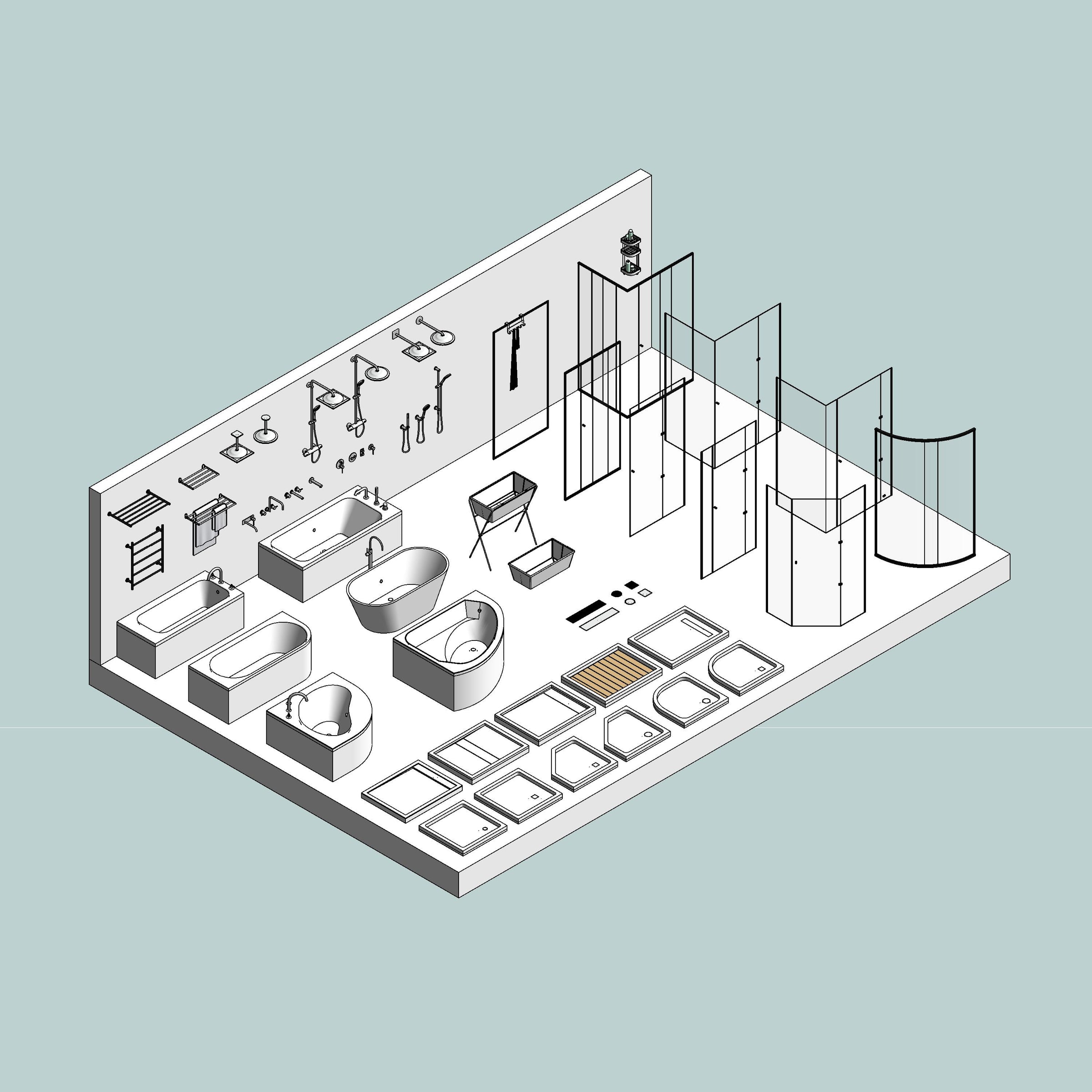 Revit Plumbing Fixtures