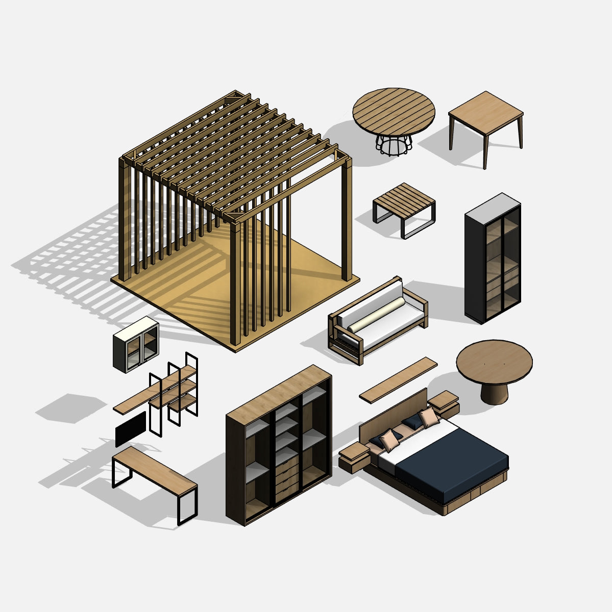 revit furniture families download