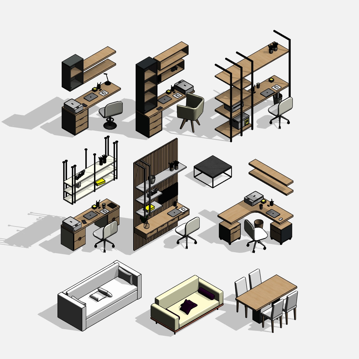 revit furniture download