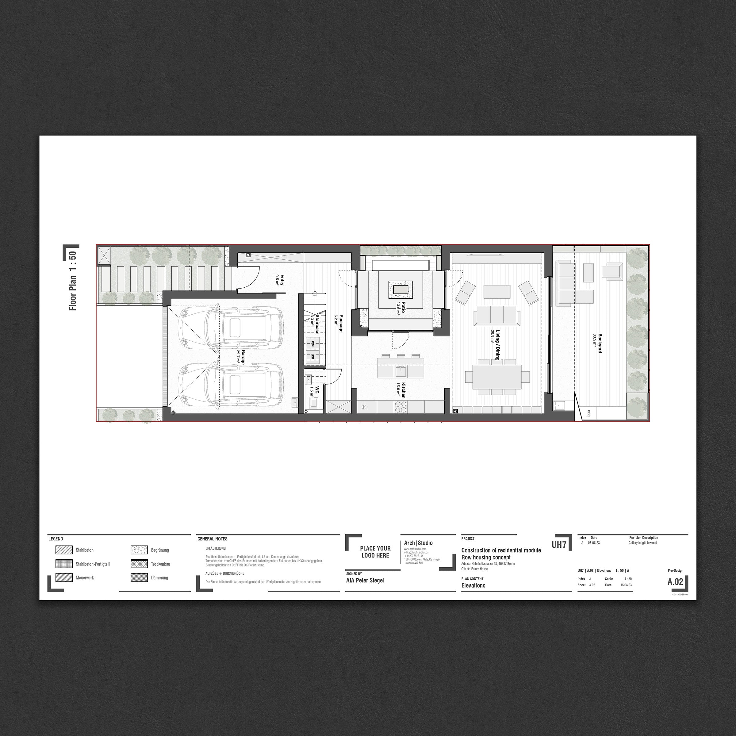 revit title block a2