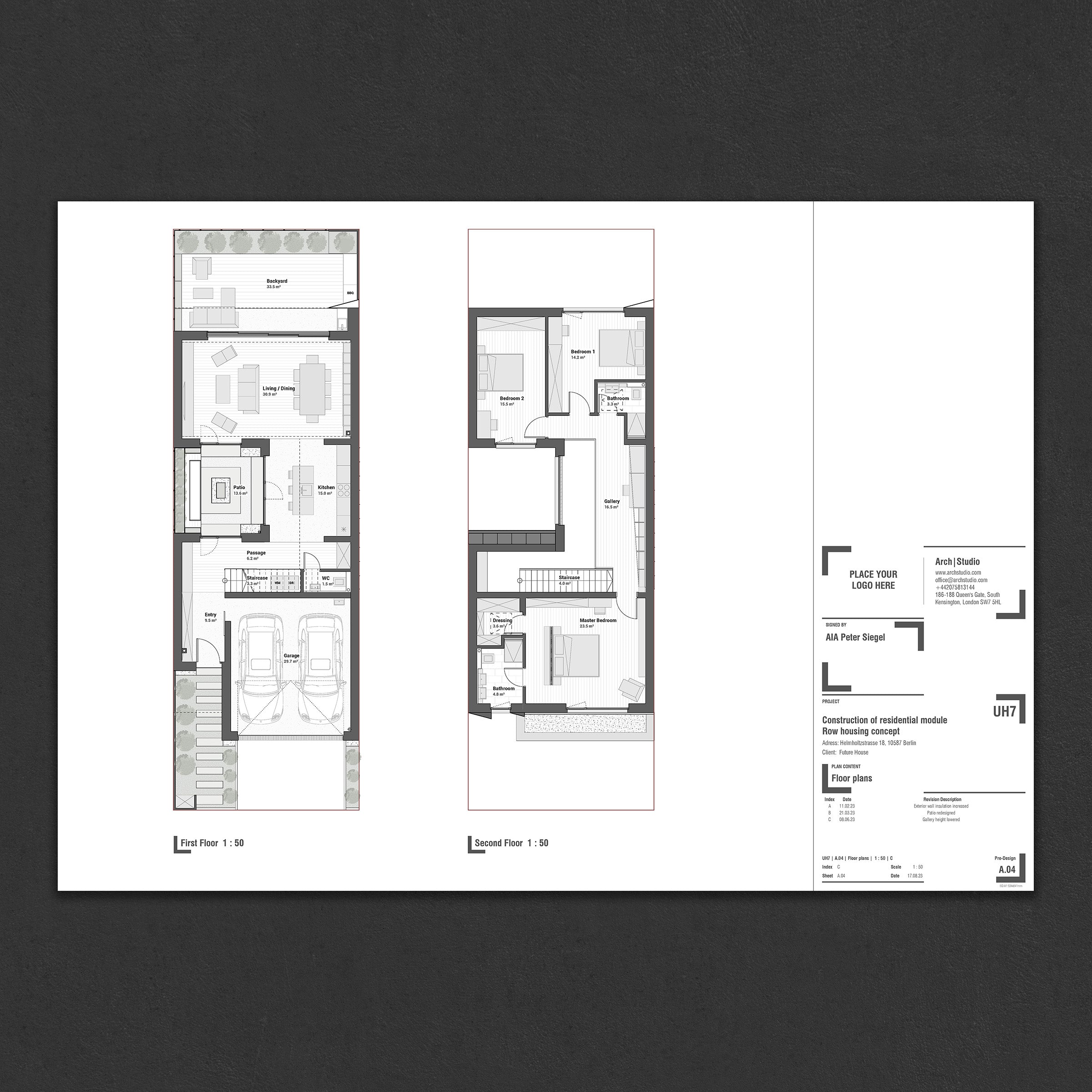 revit title block imperial