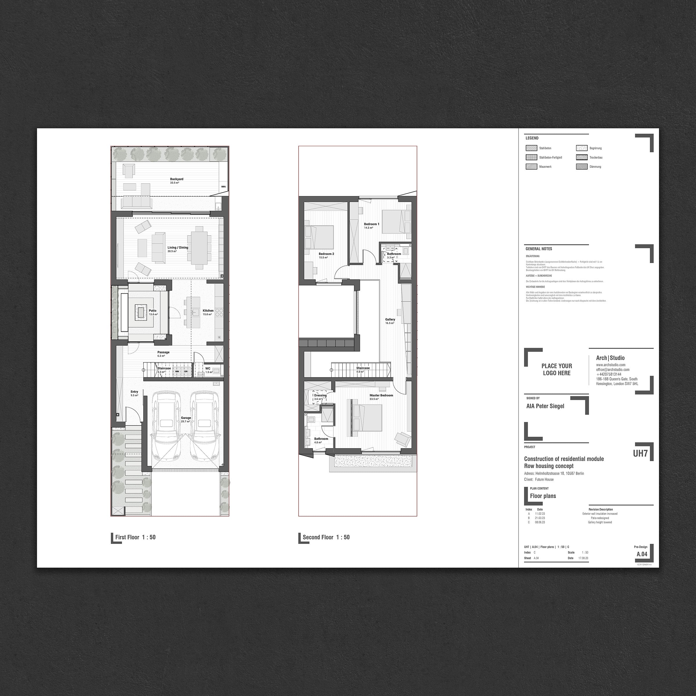 revit title block metric