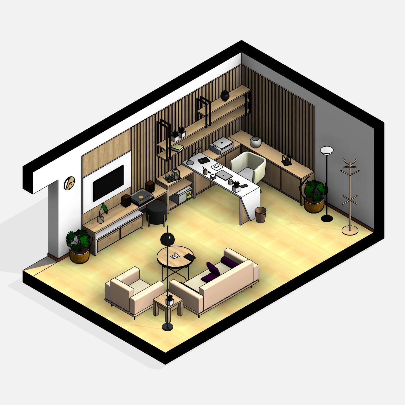 Decor Ideas Revit Families 05 - Pro - RD Studio