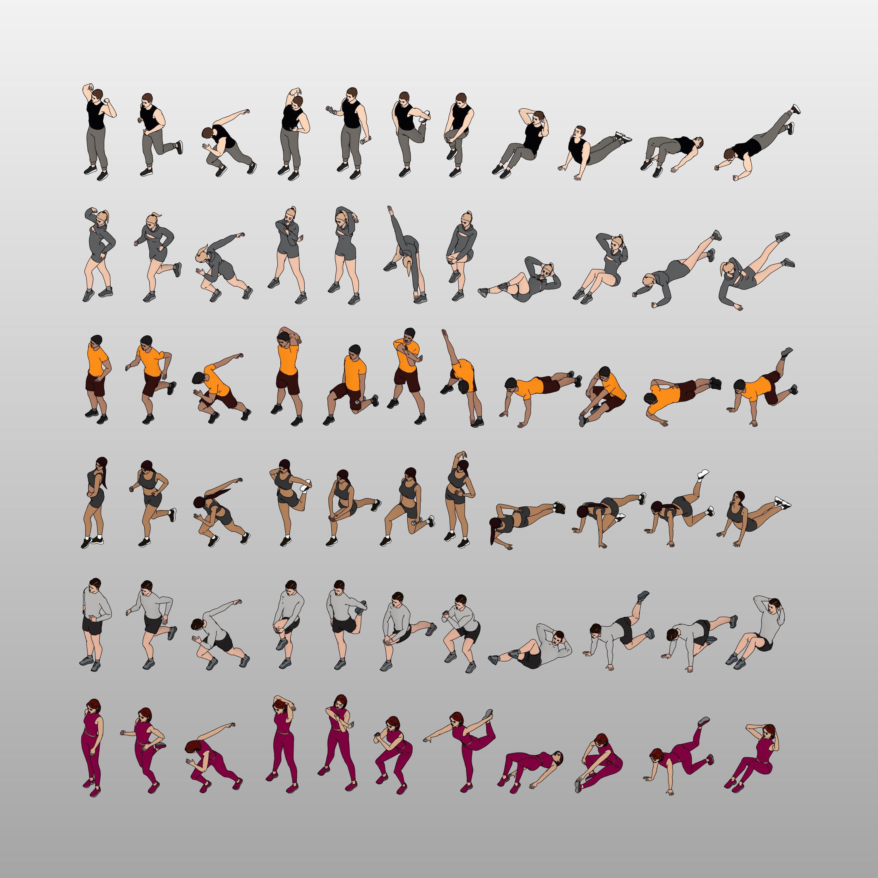 Revit 3D People - Professional 3D Entourage | RD Studio