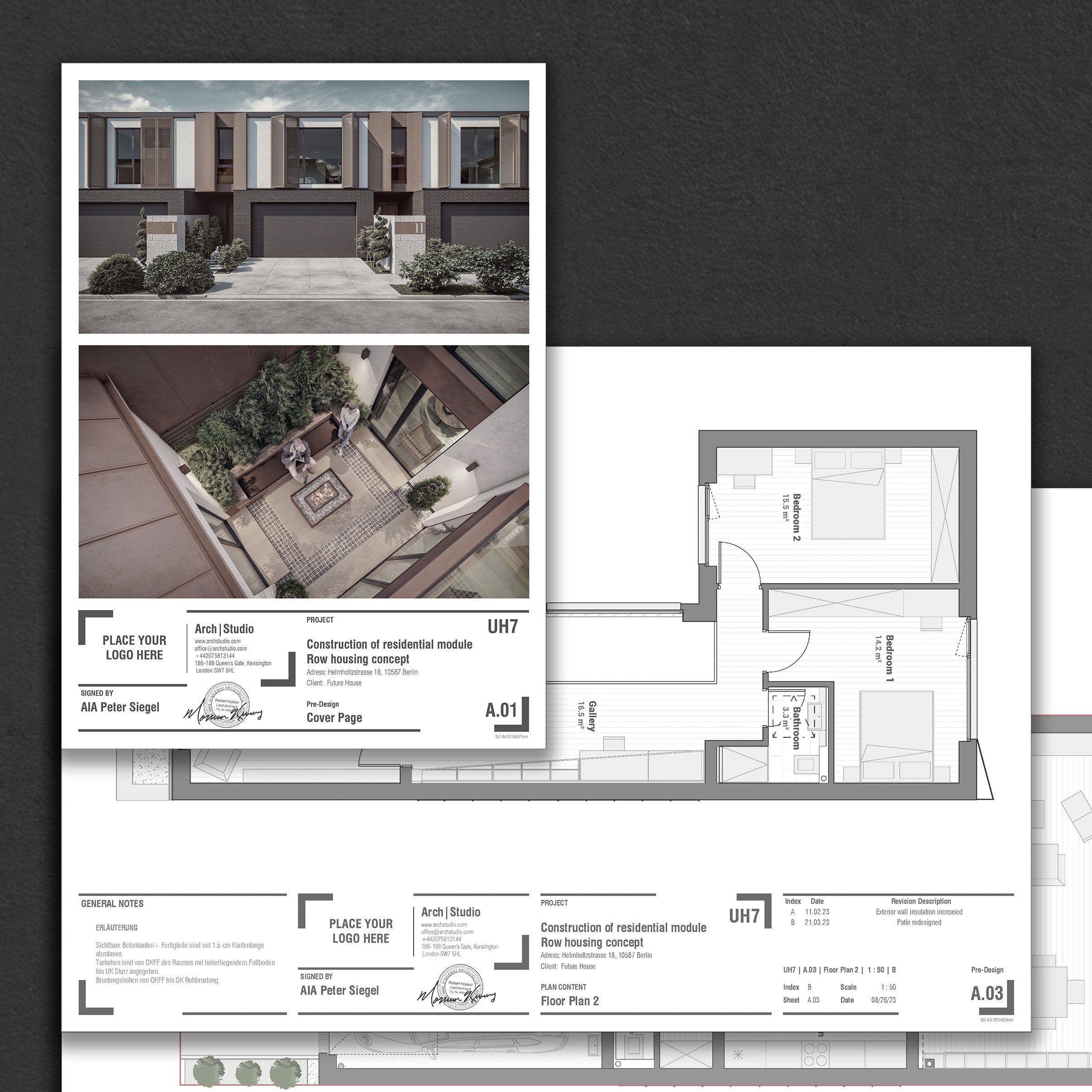 revit title block design