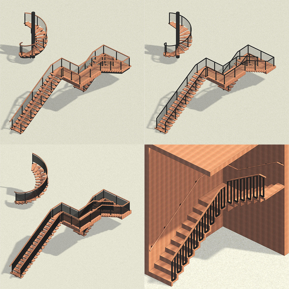 Custom Revit Stairs, Railings and Fences for Revit | RD Studio