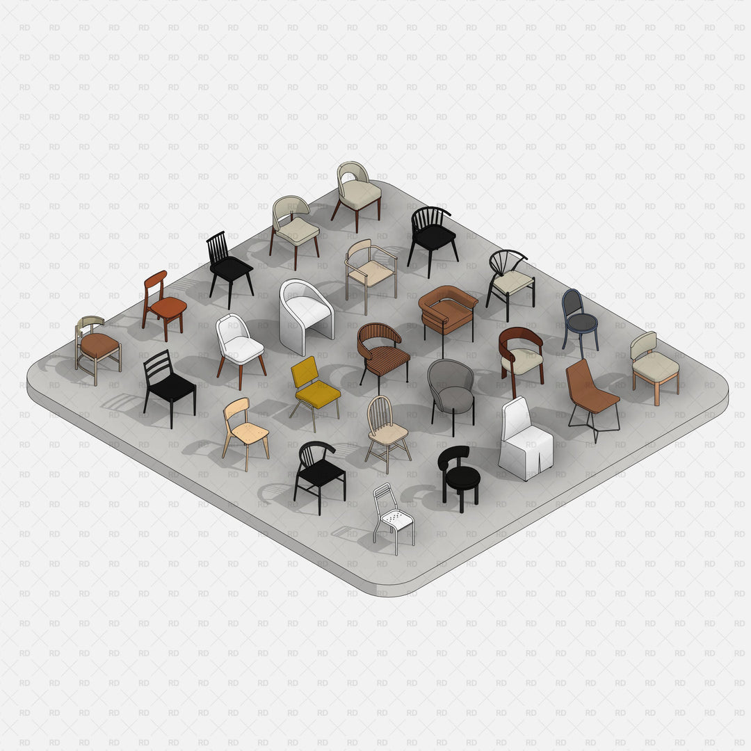 Download Revit Armchairs | RD Studio