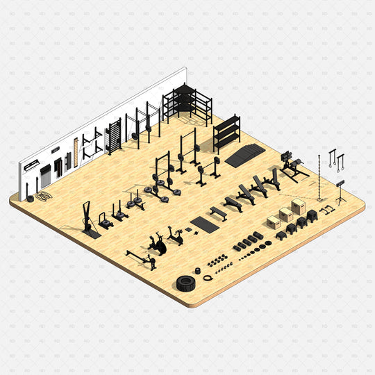 Download 27 Revit Gym Equipment Families | RD Studio
