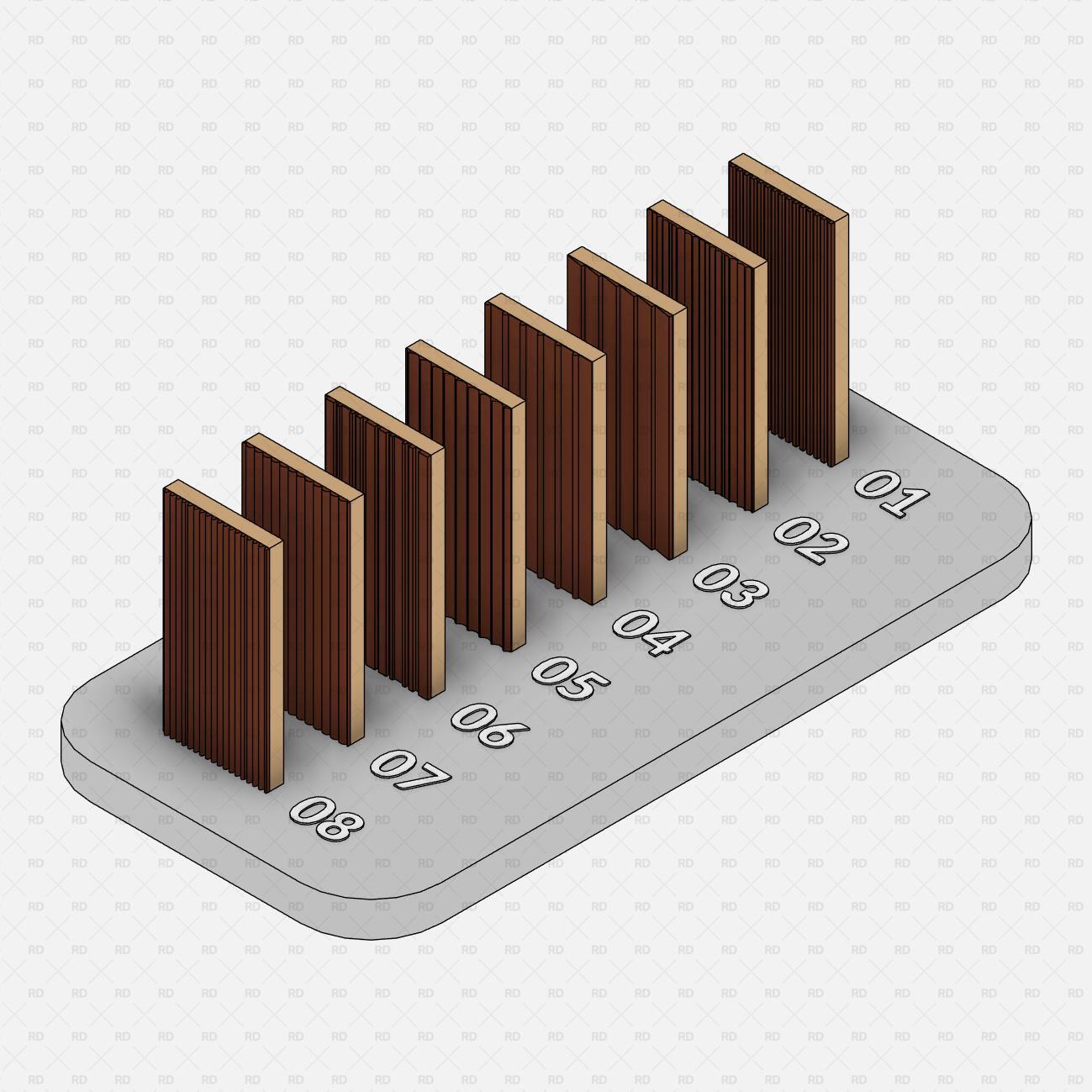 Lumber Rack Revit Revit Parametric Wood Panels (16 Profiles) | RD Studio